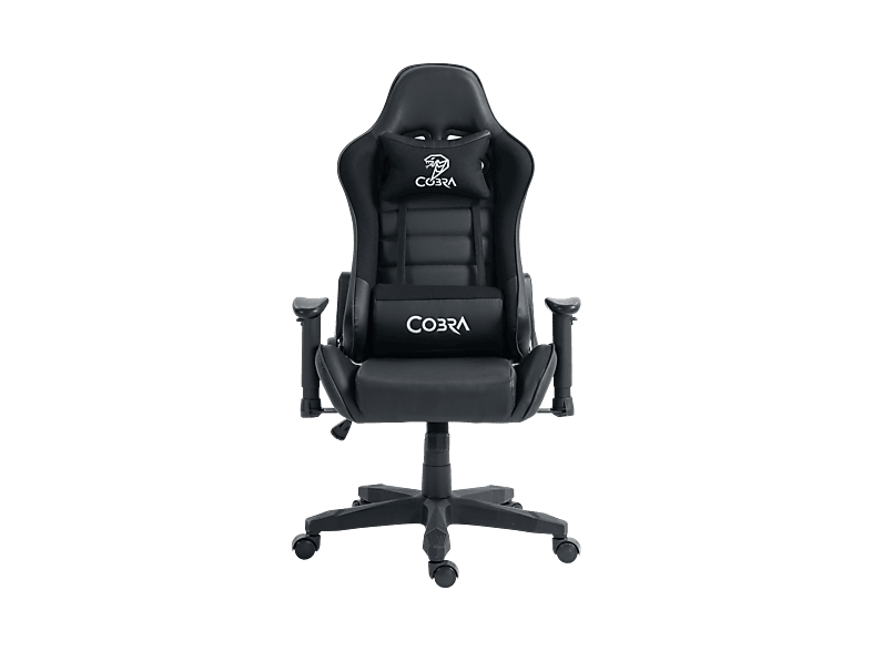 Fotel gamingowy COBRA REBEL CR206 Czarny | sprawdź cenę i opinie w ...