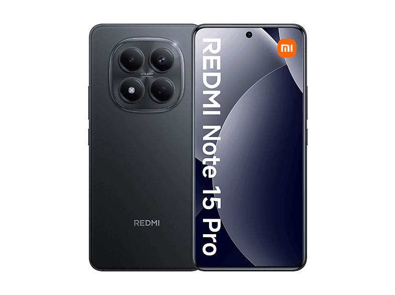 XIAOMI Redmi Note 15 Pro 4G 512 GB Schwarz Dual SIM