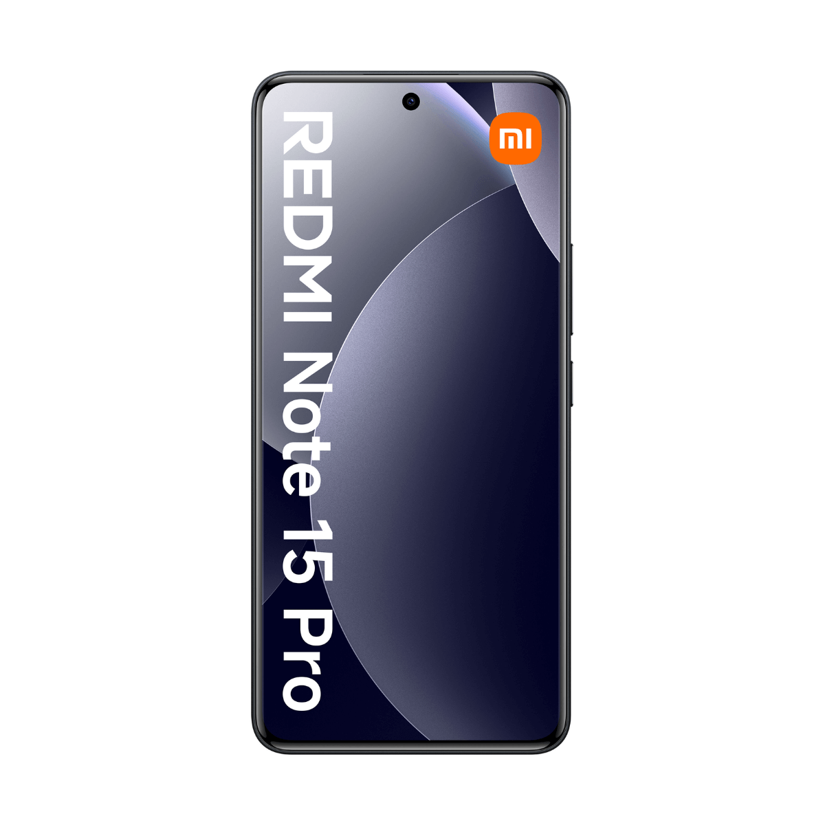 Smartfon z napisem REDMI Note 15 Pro i logo Mi.
