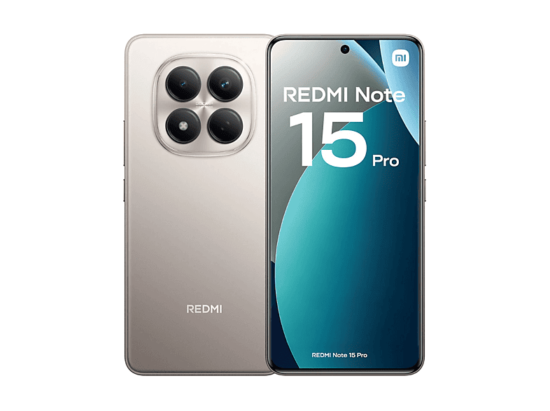 XIAOMI Redmi Note 15 Pro 4G 512 GB Silber Dual SIM