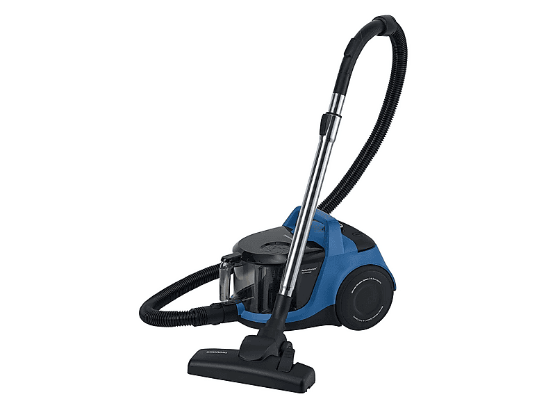 GRUNDIG VCC 6570 Bodenstaubsauger, maximale Leistung: 890 Watt, blau)