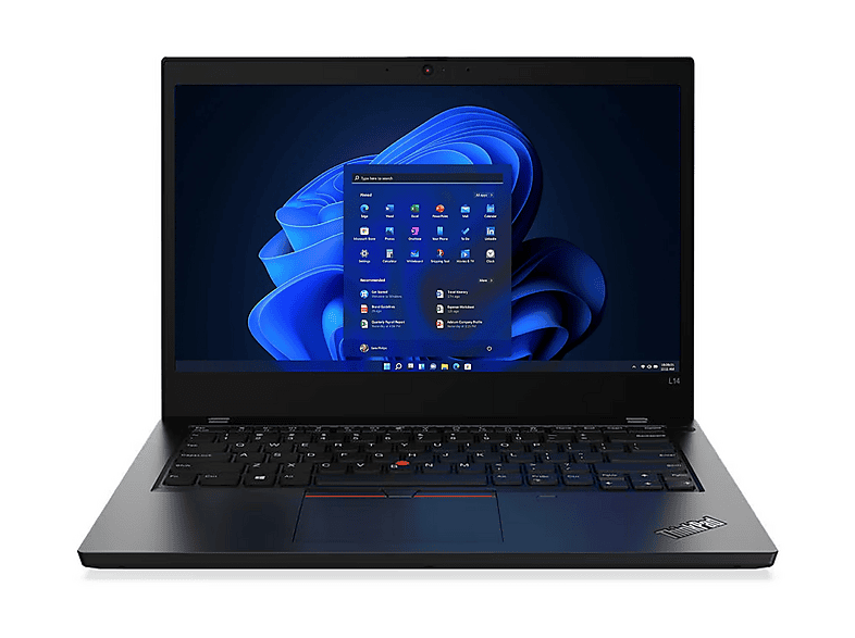 LENOVO ThinkPad L14 | AMD Ryzen 5 PRO 4650U |, Notebook, mit 14 Zoll Display, AMD Ryzen™ 5 PRO,4650U Prozessor, 16 GB RAM, 256 GB SSD, AMD Radeon™ Onboard Graphics, Schwarz, Windows 11