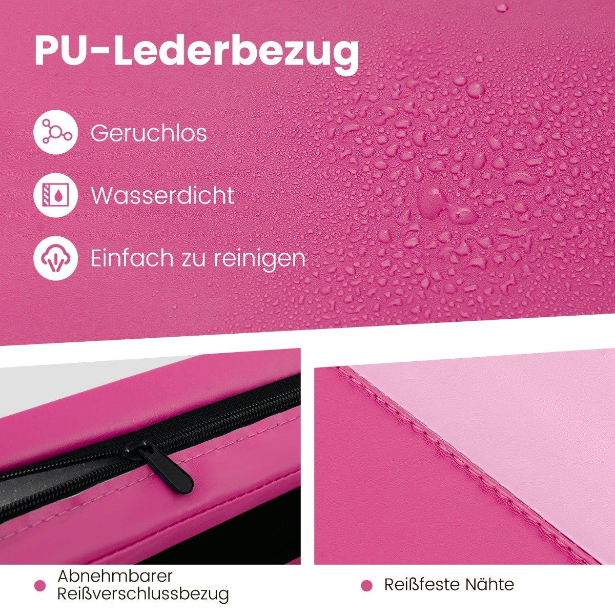Funda de cuero PU: inodora, impermeable, fácil de limpiar. Extraíble.