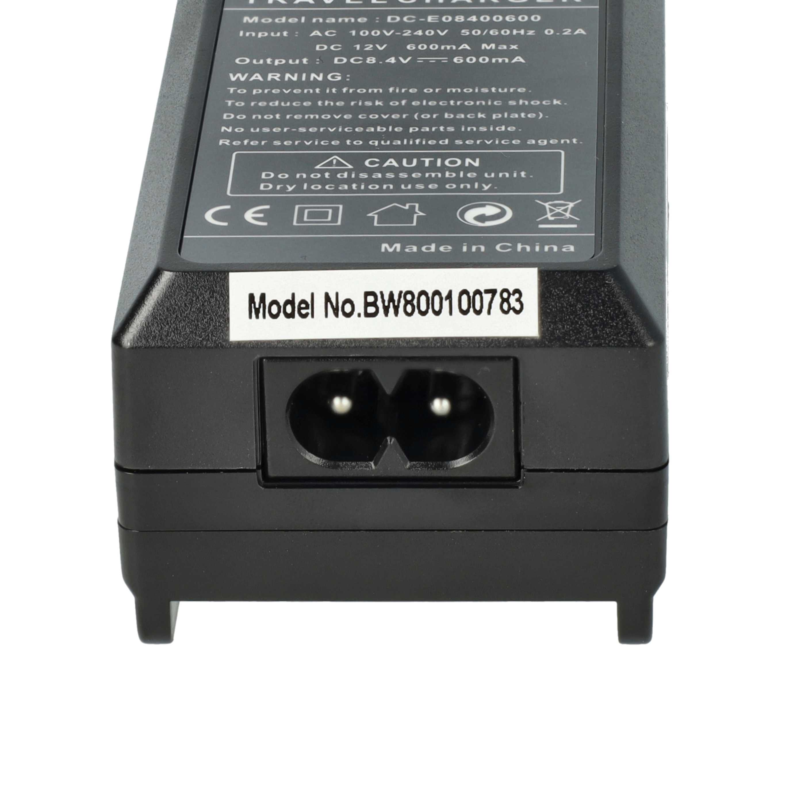 Schwarzer Netzteiladapter mit Modellnummer BW800100783 und CE-Zeichen.