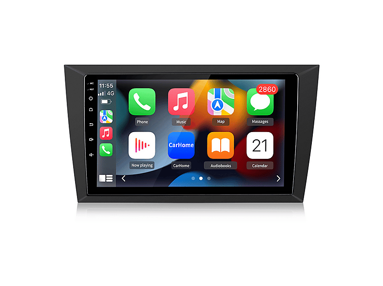 AWESAFE Für Golf VI 2008-2012 Autoradio 64 GB, DAB+, FM, AM, Bluetooth ...