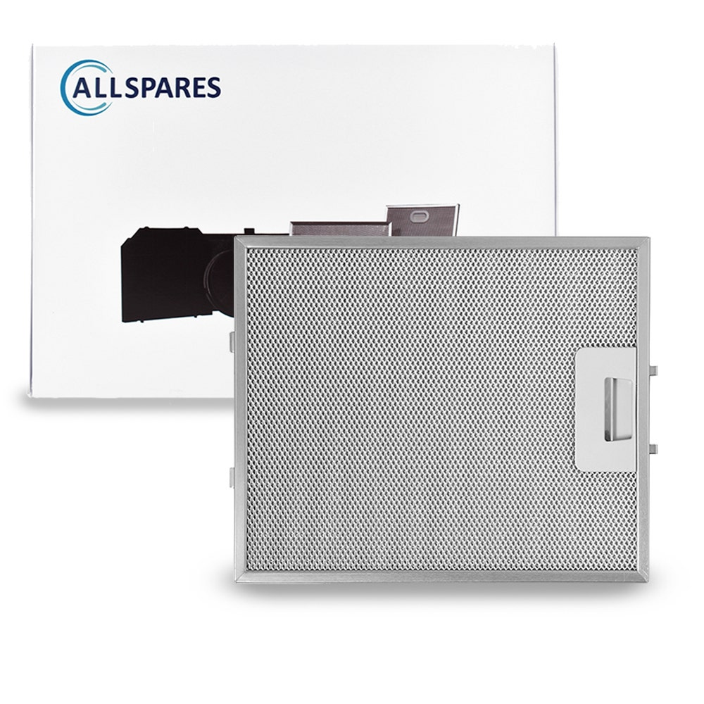 Metallfilter mit Griff und ALLSPARE-Verpackung im Hintergrund.