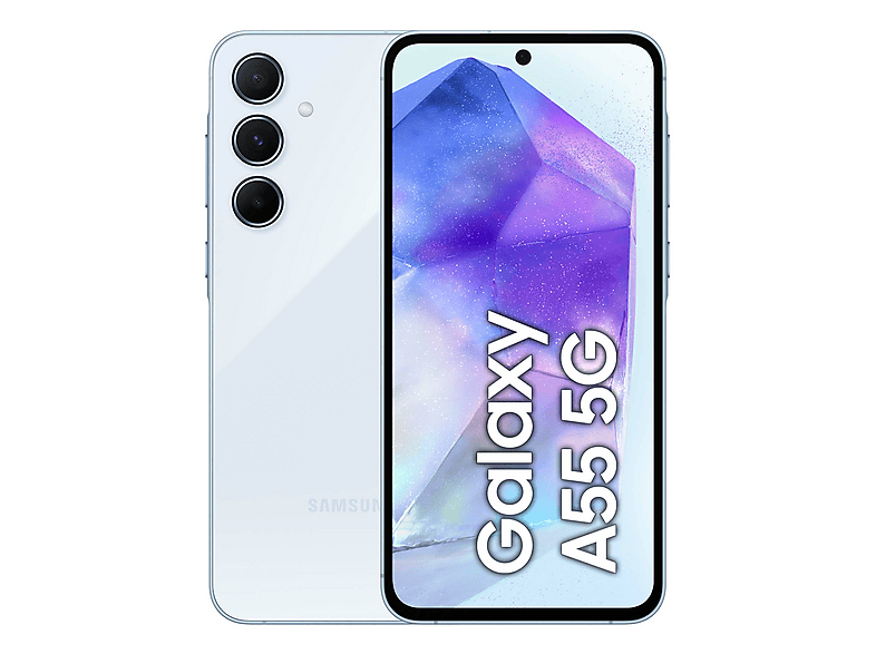 SAMSUNG Galaxy A55 128GB 8RAM 5G EU blue 128 GB Awesome Iceblue