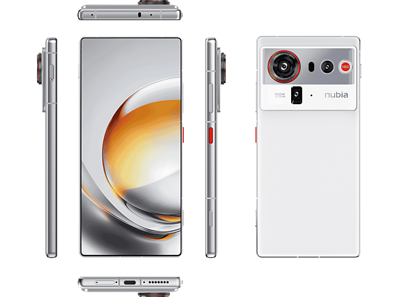 NUBIA Z80 Ultra 16 GB 512 GB Akıllı Telefon Beyaz