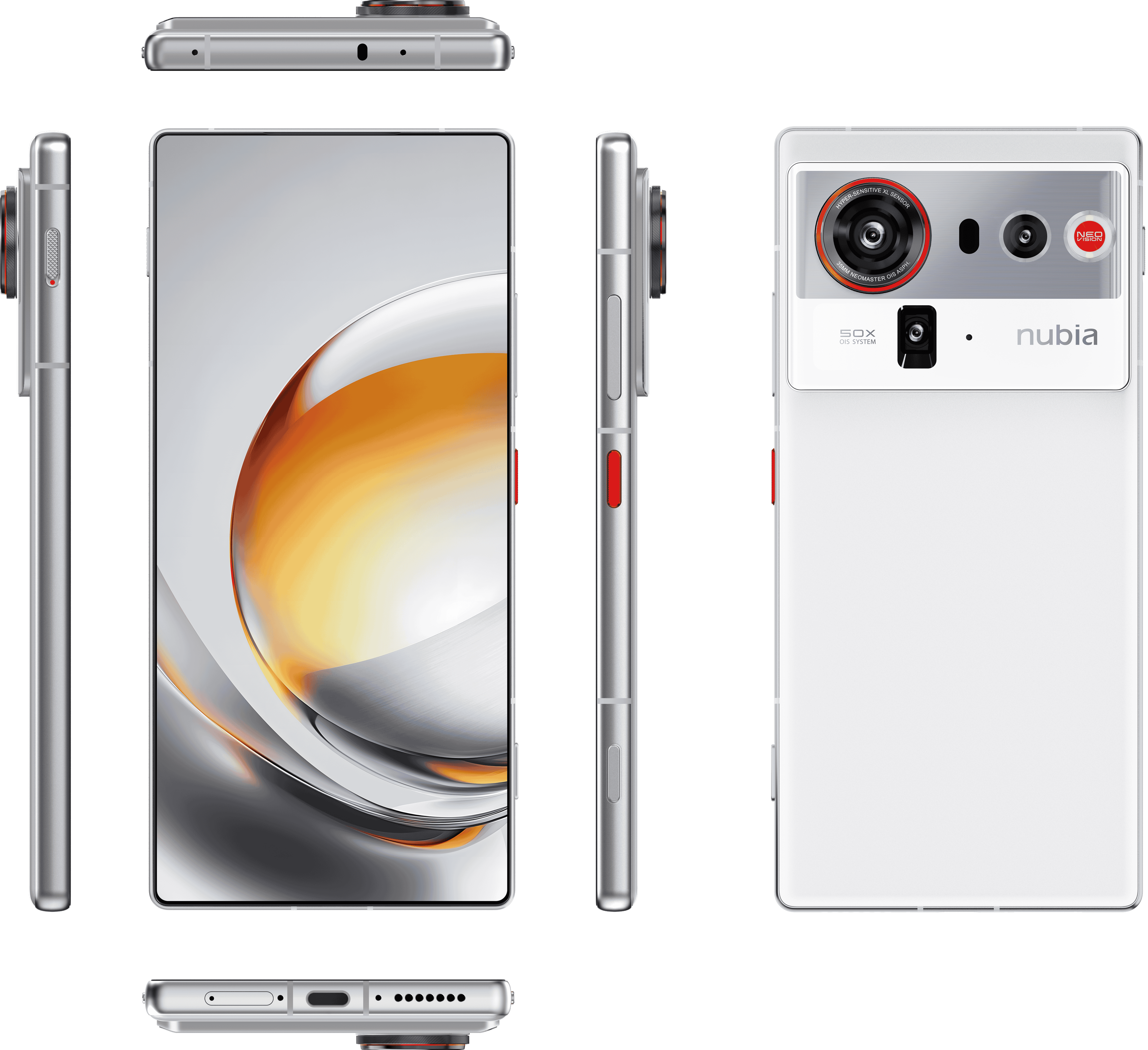 NUBIA Z80 Ultra  (Nubia Türkiye Garantili) 512 GB Smartphone Beyaz
