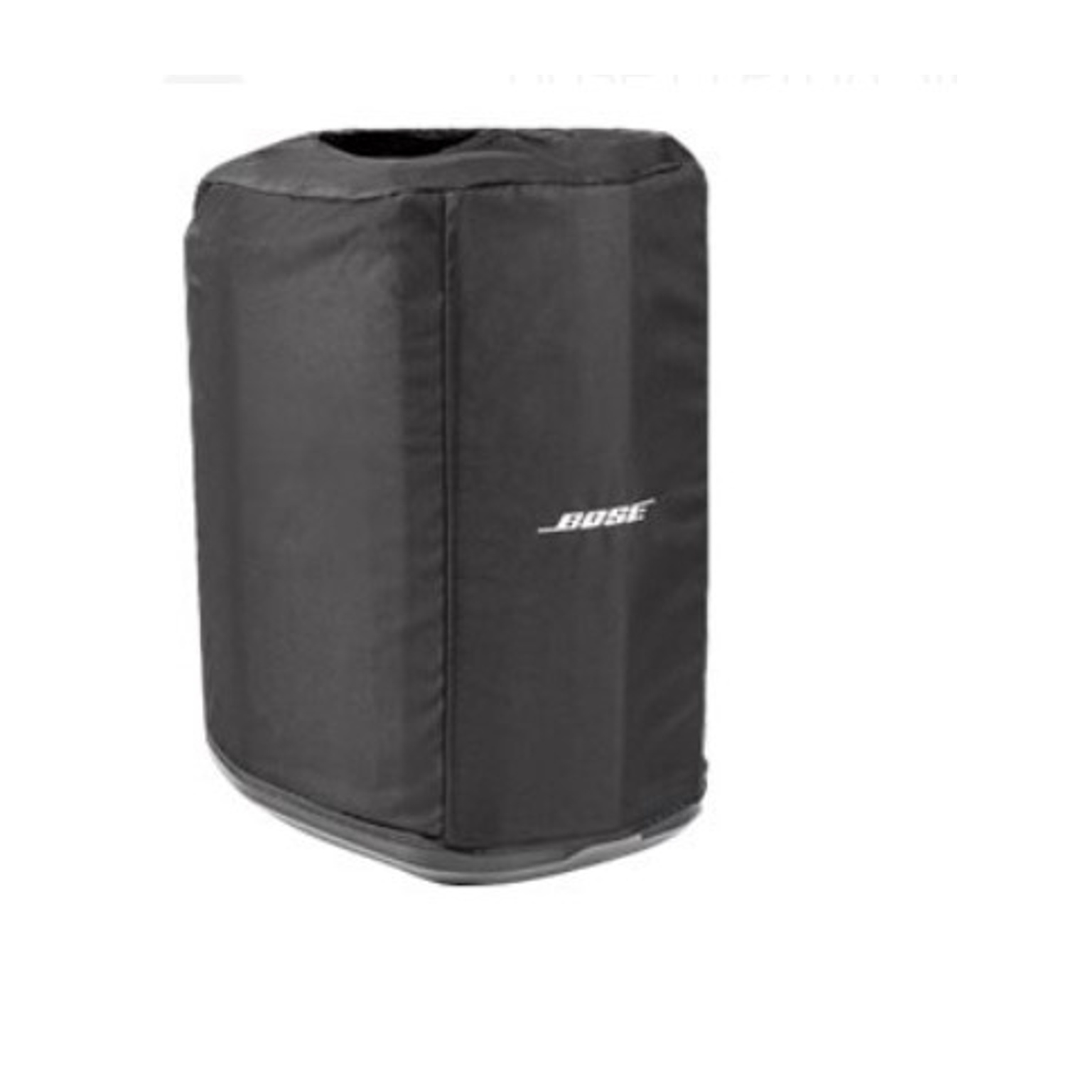 Copertura nera per altoparlante con logo Bose, isolata su sfondo bianco.