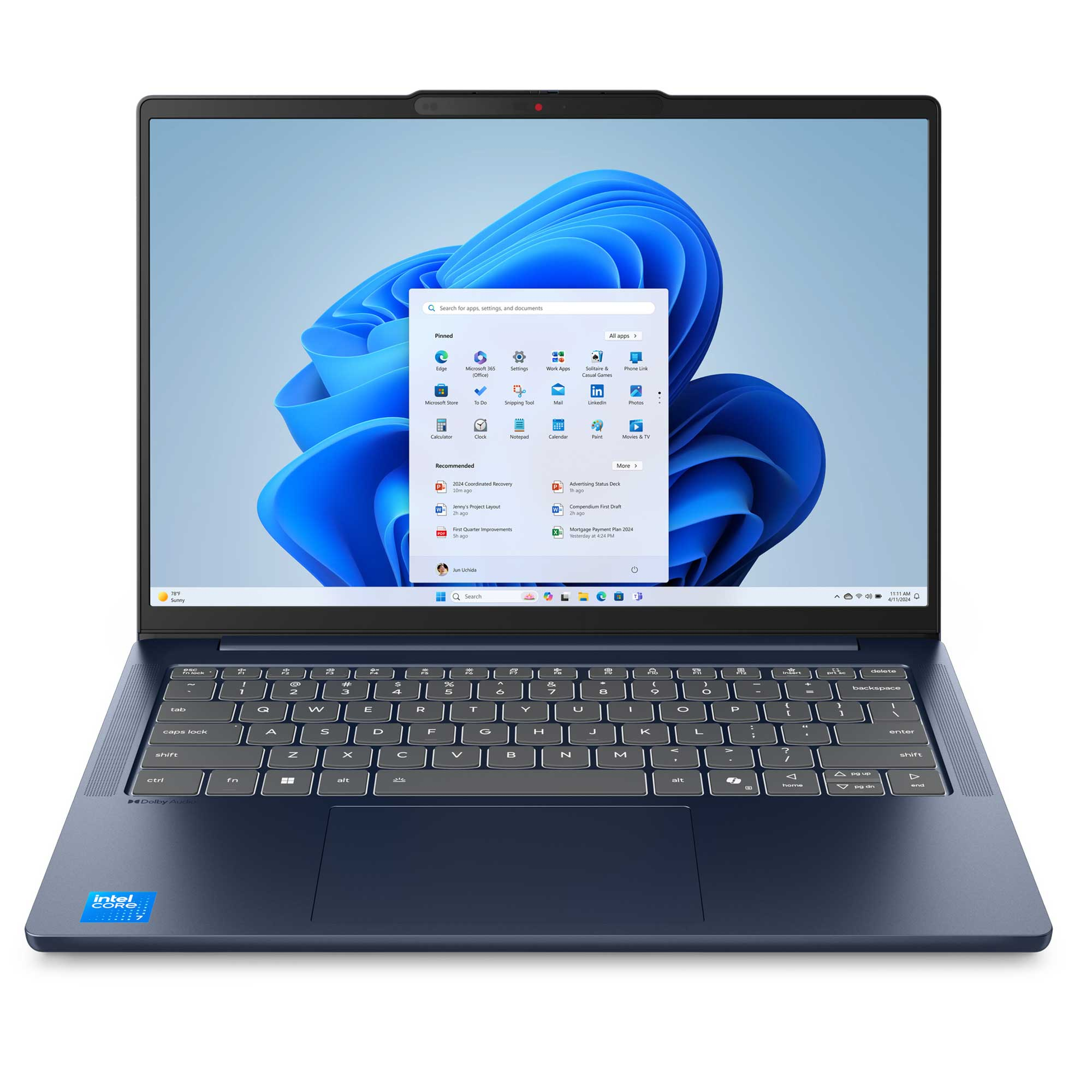 LENOVO Ideapad Slim 5 83HR0049TR001 WUXGA Intel Core i5-13420H 16 GB RAM 2 TB SSD 14 inç FreeDOS Laptop Koyu Mavi