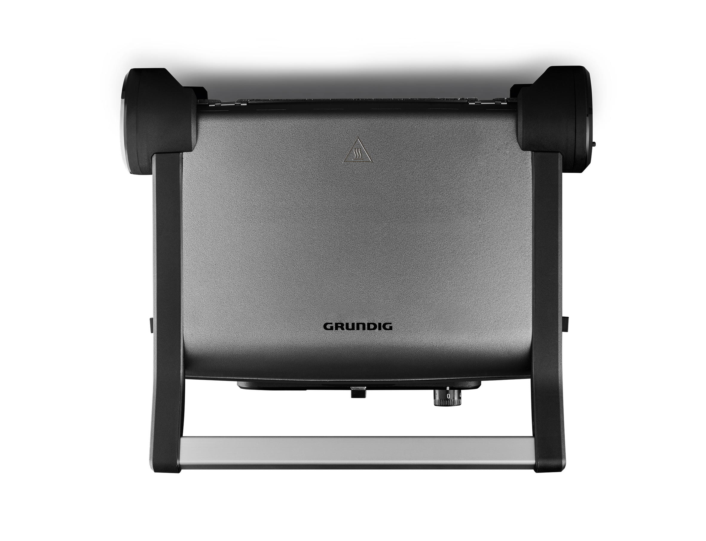 Grundig logolu kapalı gümüş kontaktlı ızgara.