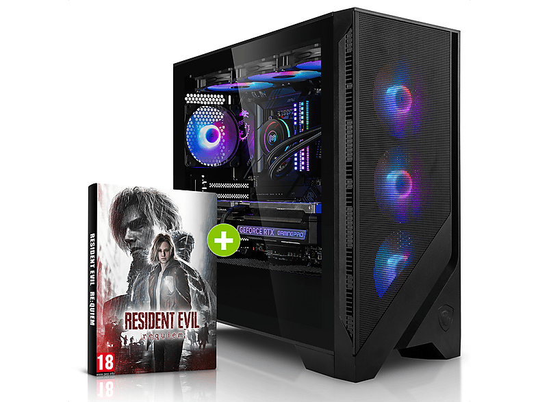 AURUMPC AMD R9 + RTX5080, Gaming PC Ryzen™ 9 9950X3D Prozessor, 32 GB RAM, 1000 GB SSD, NVIDIA GeForce RTX™ 5080, Windows 11