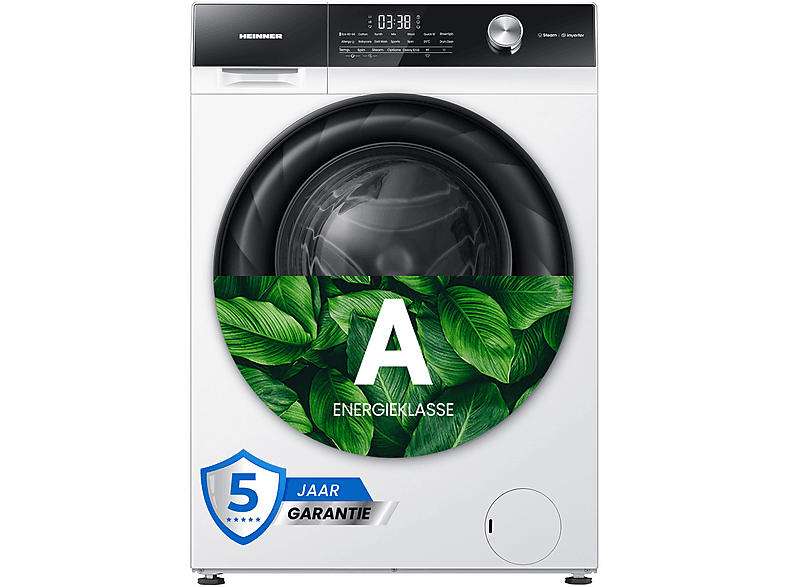 HEINNER HWM-H1014IVKA+++ Waschmaschinen (10 kg, 1400 U/Min., A)