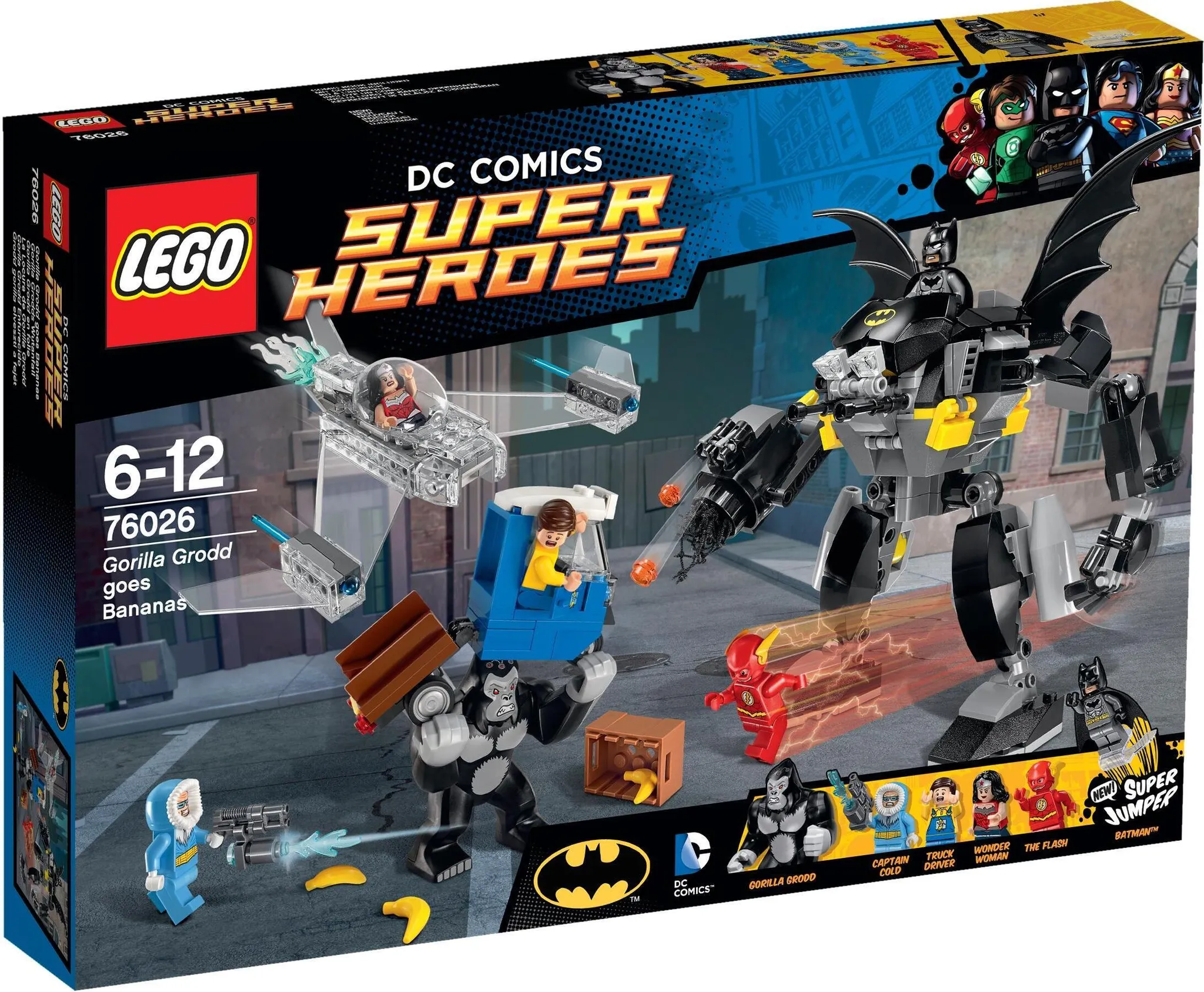 LEGO DC Super Heroes: Gorilla Grodd atakuje mechem.