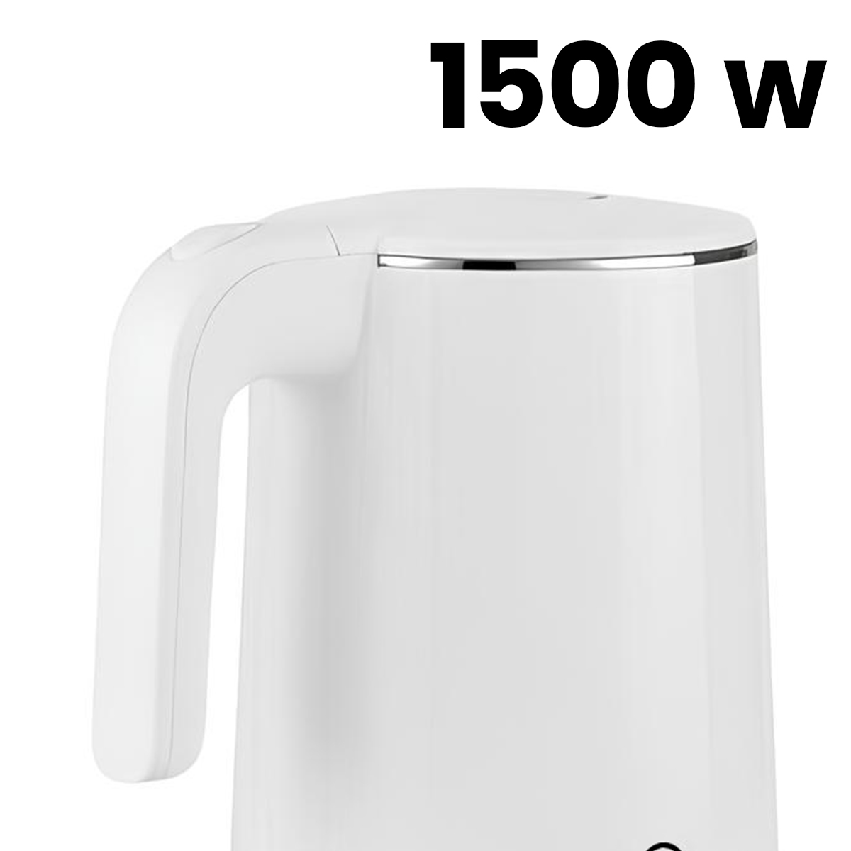 Weier Wasserkocher mit Griff und 
