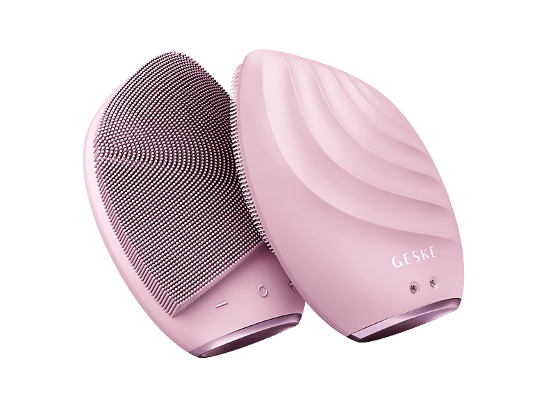 GESKE Titreşimli Sonic Facial Brush Yüz Temizleme Cihazı Pembe