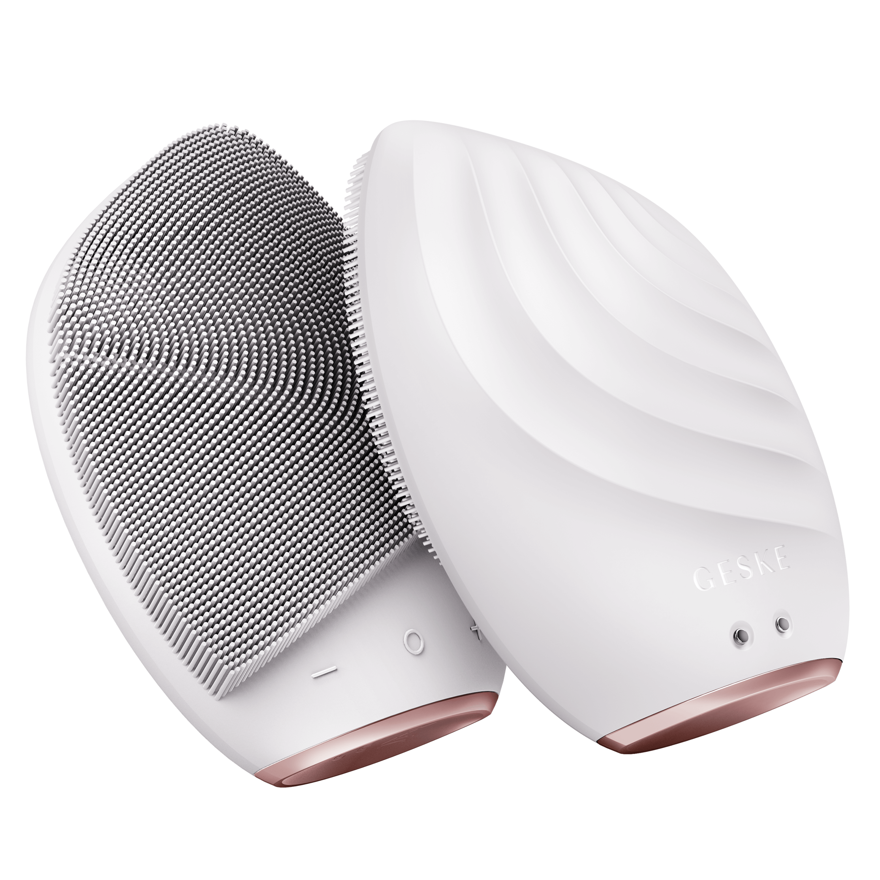 GESKE Titreşimli Sonic Facial Brush Yüz Temizleme Cihazı Beyaz