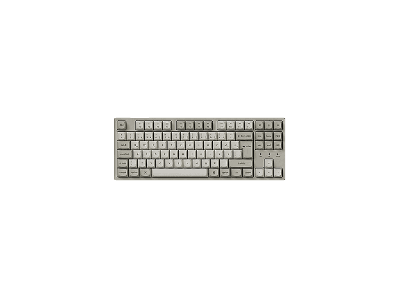 KEYCHRON Keychron C1 Pro 8K,Super Red Switch Kablolu Özel Beyaz Mekanik Klavye (C1PX-M1-TR) wired Klavye Beyaz