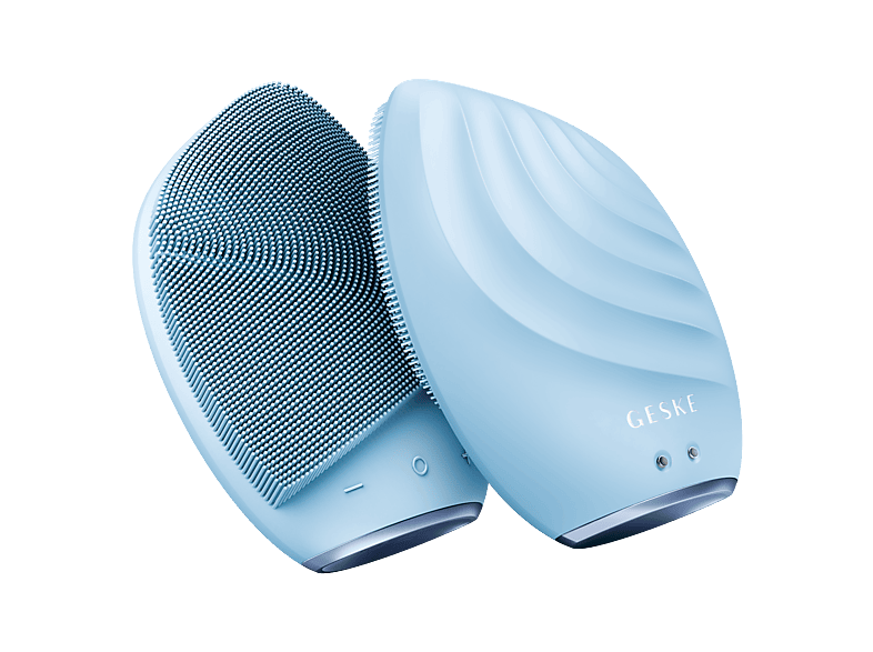 GESKE Titreşimli Sonic Facial Brush Yüz Temizleme Cihazı Mavi