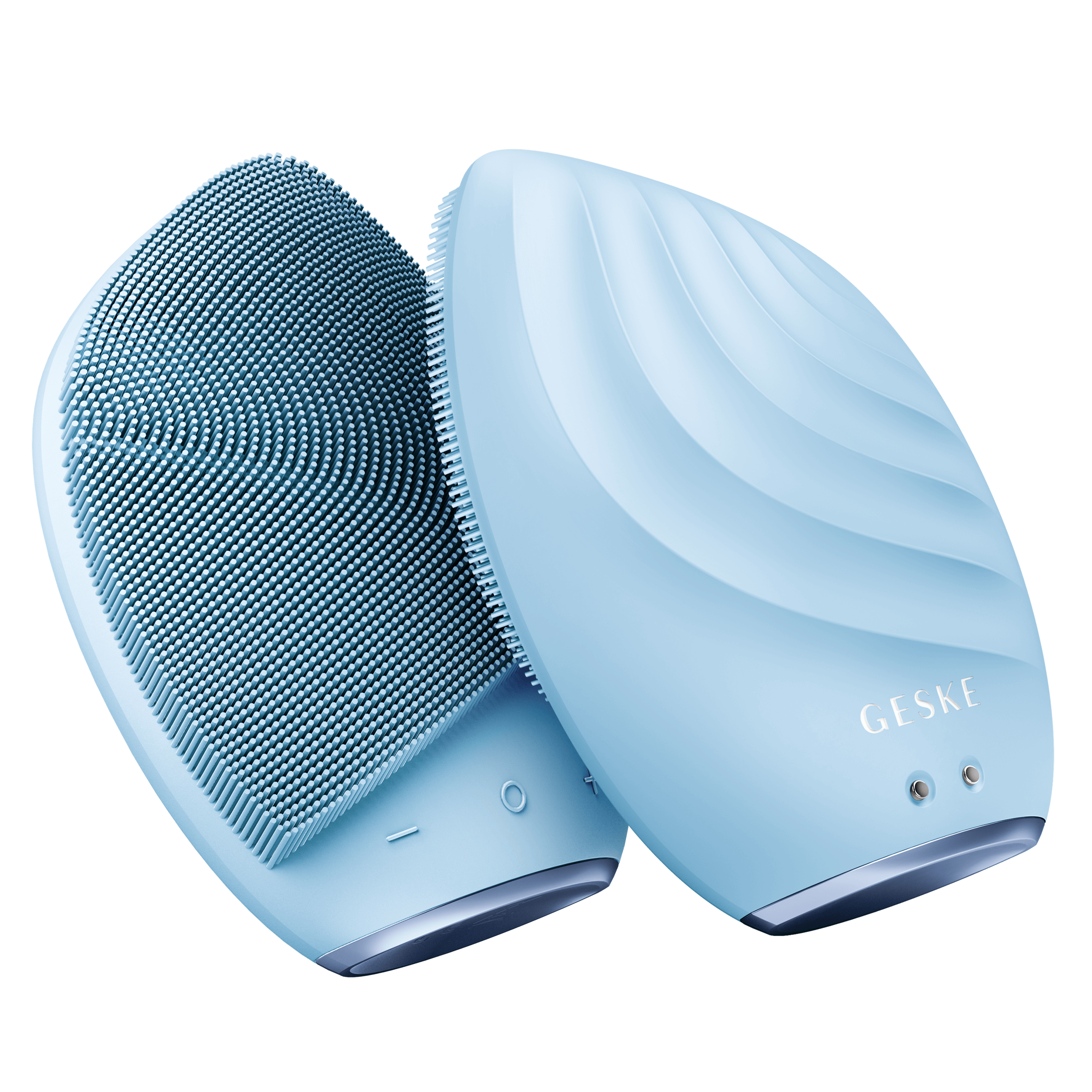 GESKE Titreşimli Sonic Facial Brush Yüz Temizleme Cihazı beyaz