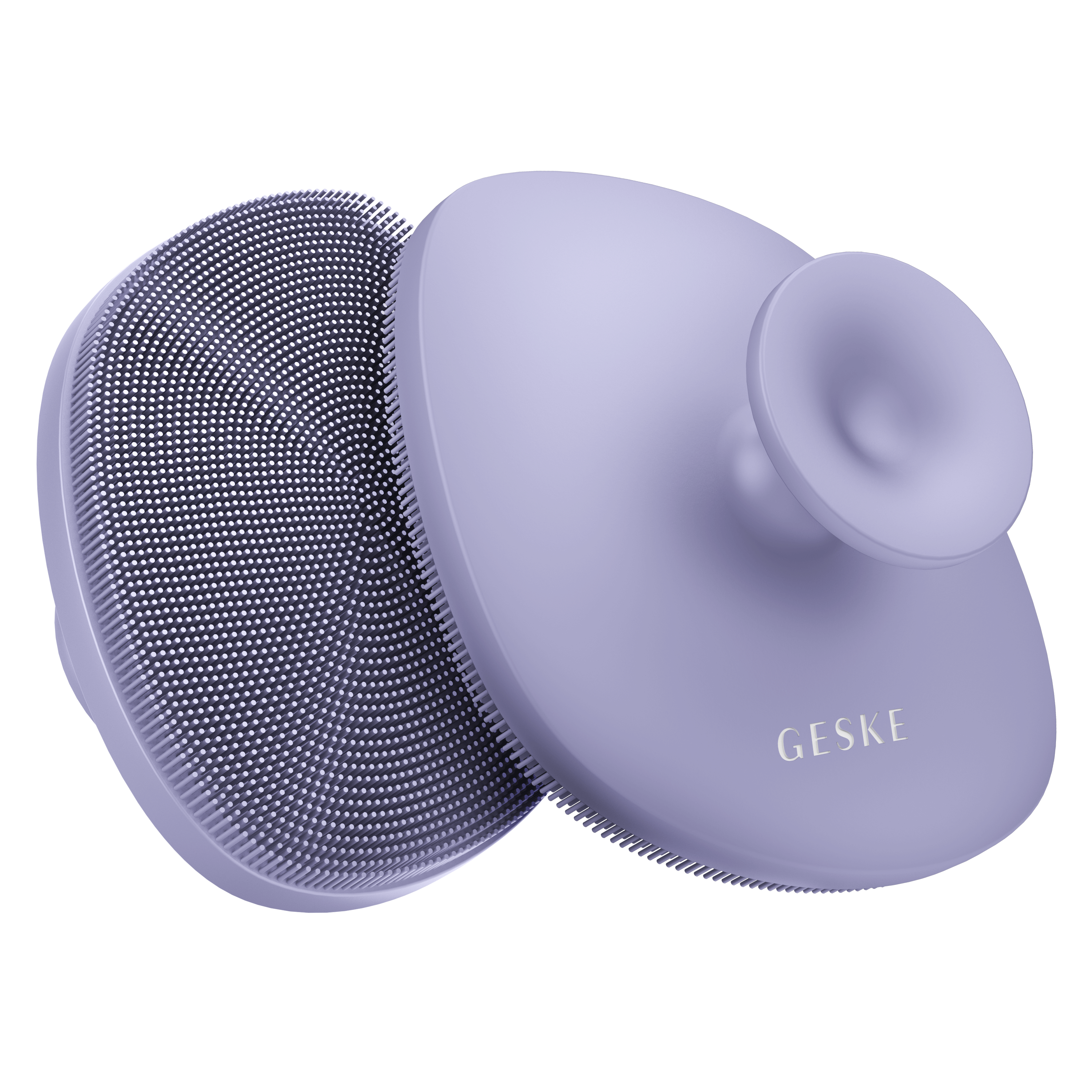 GESKE Yumuşak Silikonlu Body Brush Vücut Temizleme Fırçası Beyaz