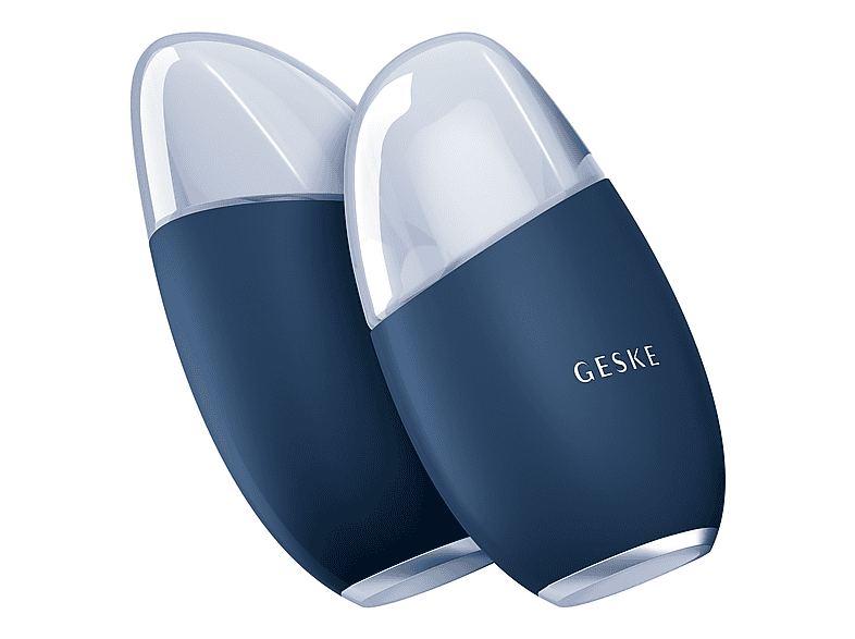 GESKE Soğutma & Isıtmalı Cool & Warm Face Massager Masaj Aleti Lacivert