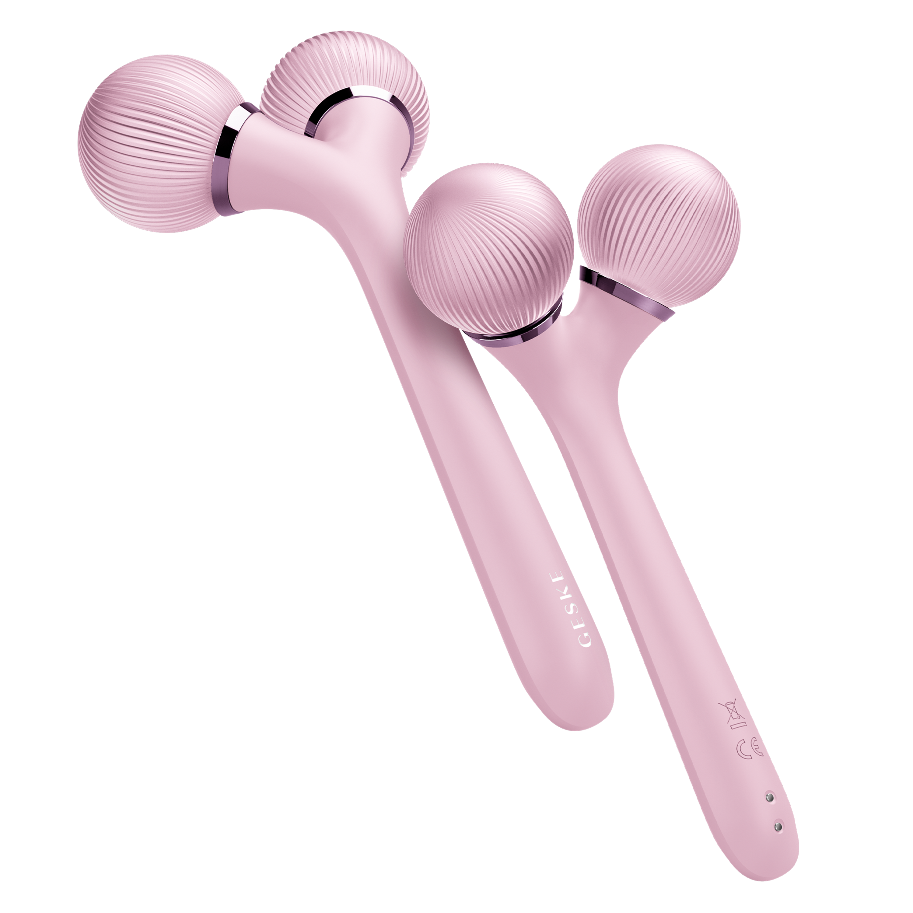 GESKE Titreşimli Sonic Facial & Body Roller Güzellik Cihazı Beyaz