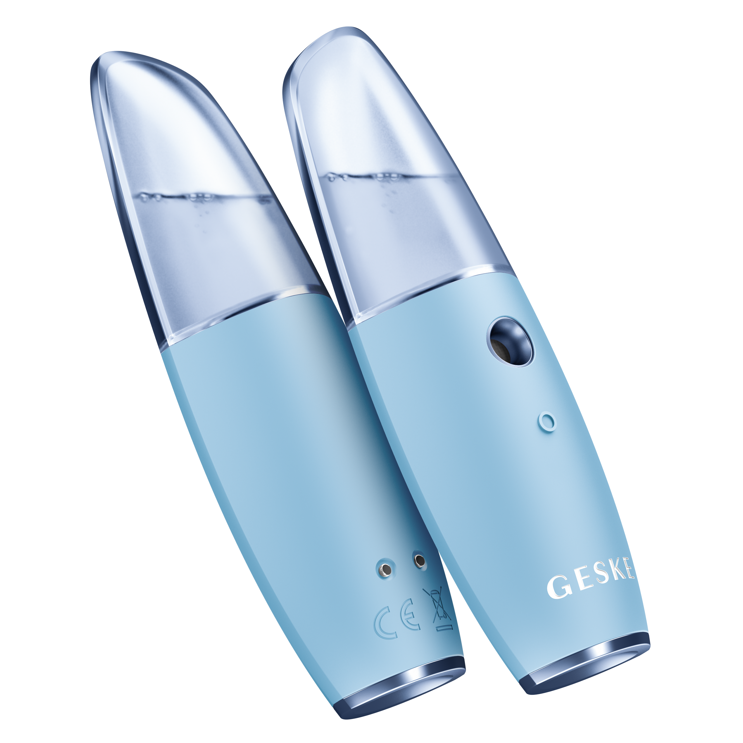 GESKE Buharlı Cilt Nemlendirici ve Yenileyici Akıllı Facial Hydration Refresher Yüz Bakım Cihazı Mor