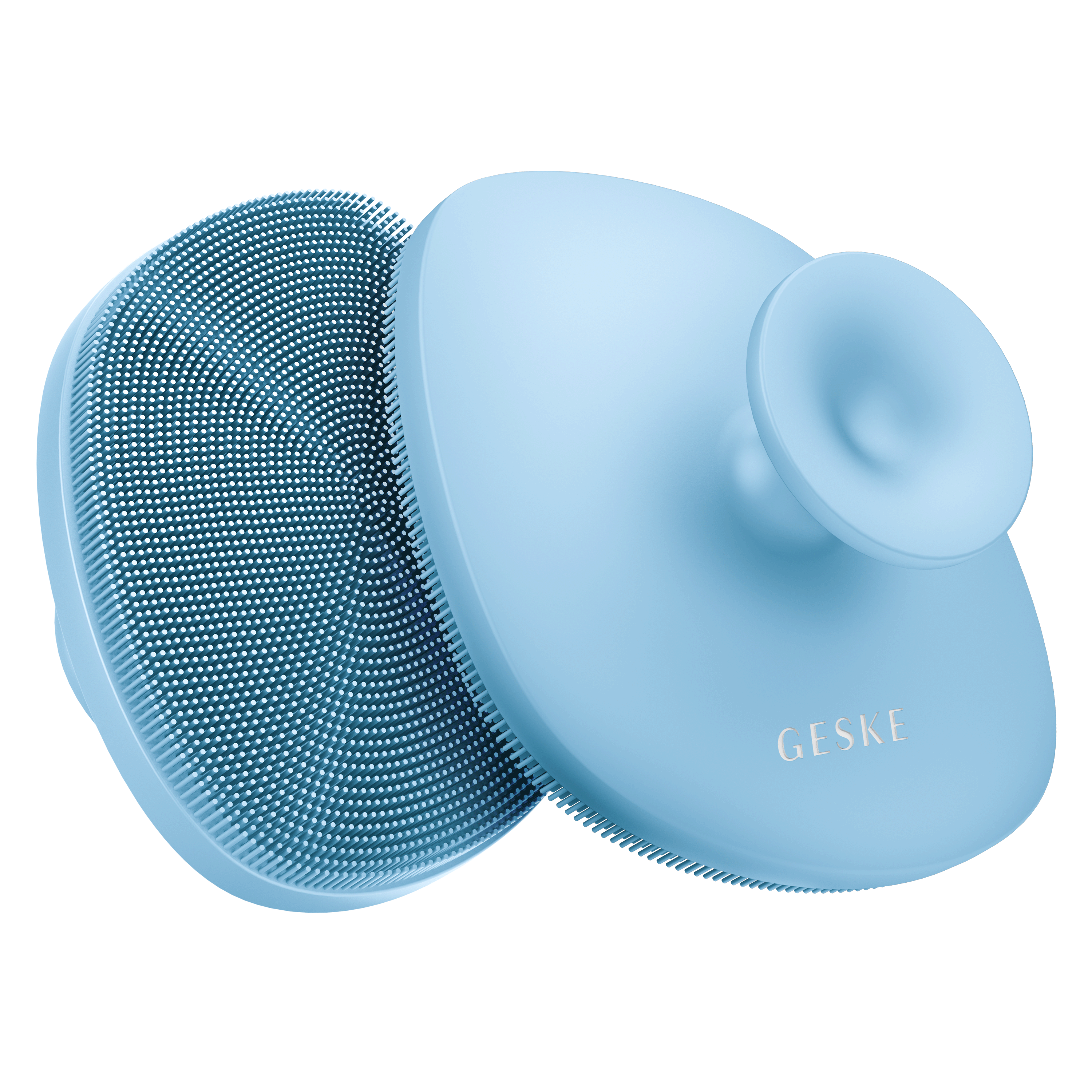 GESKE Yumuşak Silikonlu Body Brush Vücut Temizleme Fırçası Beyaz