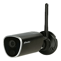 MediaMarkt ALECTO Wi-Fi buitencamera Zwart Wifi camera Zwart aanbieding