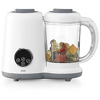 MediaMarkt ALECTO 5-in-1 gezonde babyvoedingmaker Wit Keukenmachine Wit aanbieding