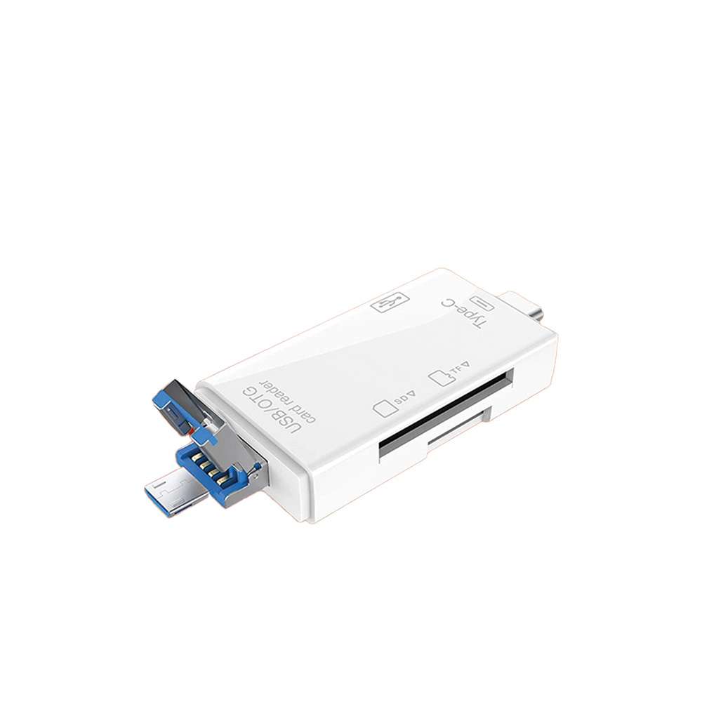 TORIMA Usb Otg Hub Type-C 6IN1 Adaptör YD40 microSD Kart Okuyucu