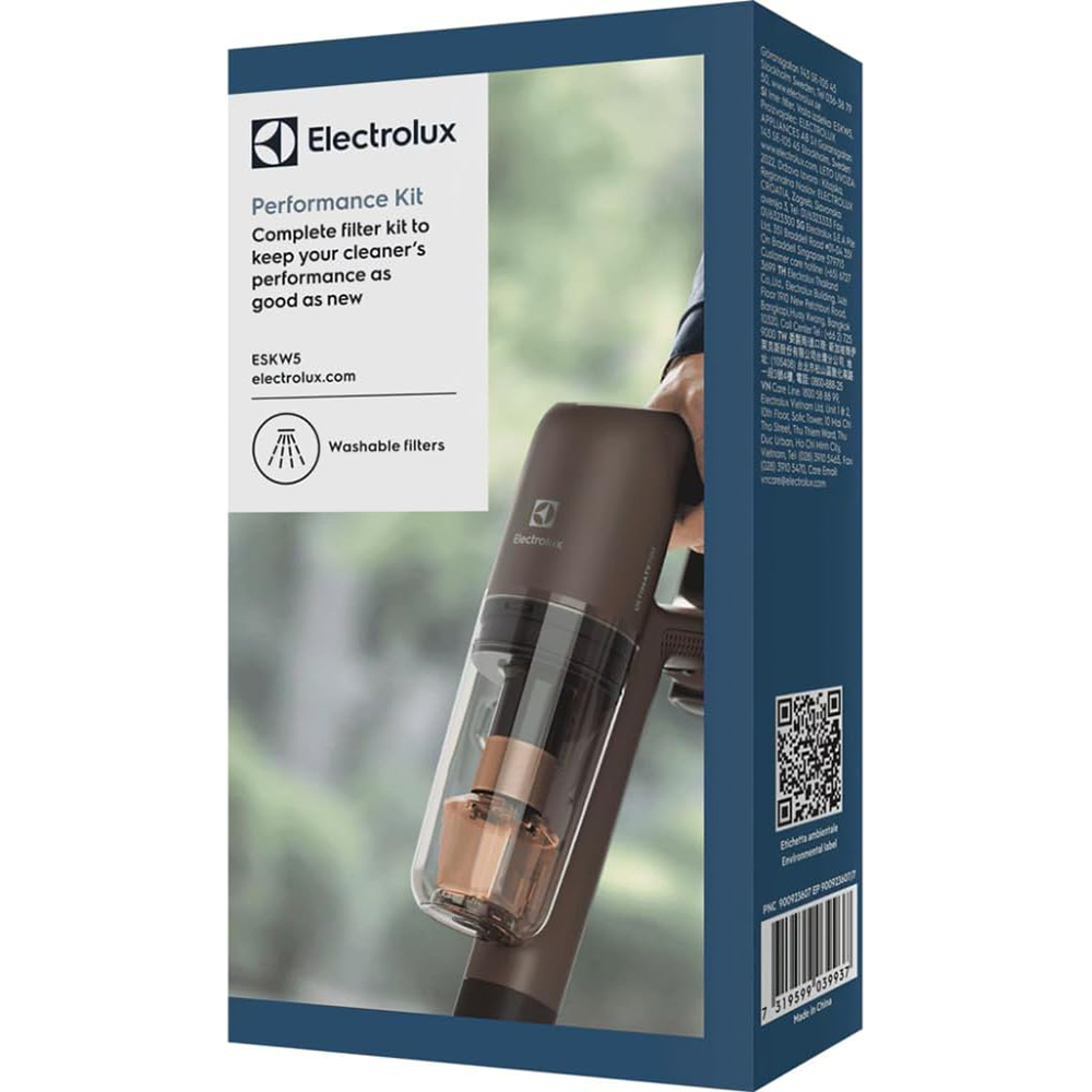 Electrolux Performans Kiti elektrikli süpürge filtreleri için, ESKW5, yıkanabilir filtreler.