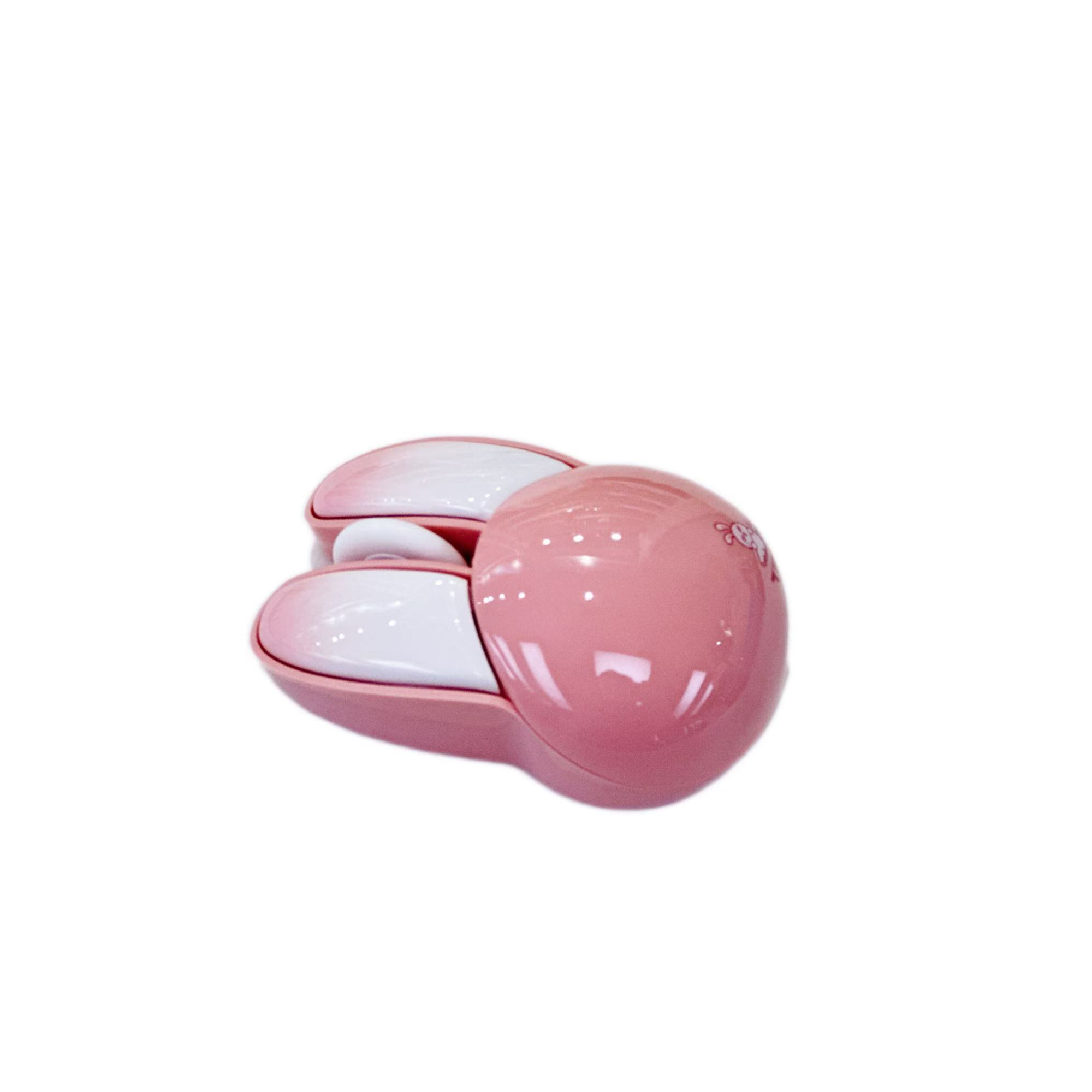 TORIMA Torima Kablosuz Tavşan Kulaklı Sessiz Mouse 1200 DPI Optik Kablosuz Fare TM-21 Pembe wireless Mouse Pembe
