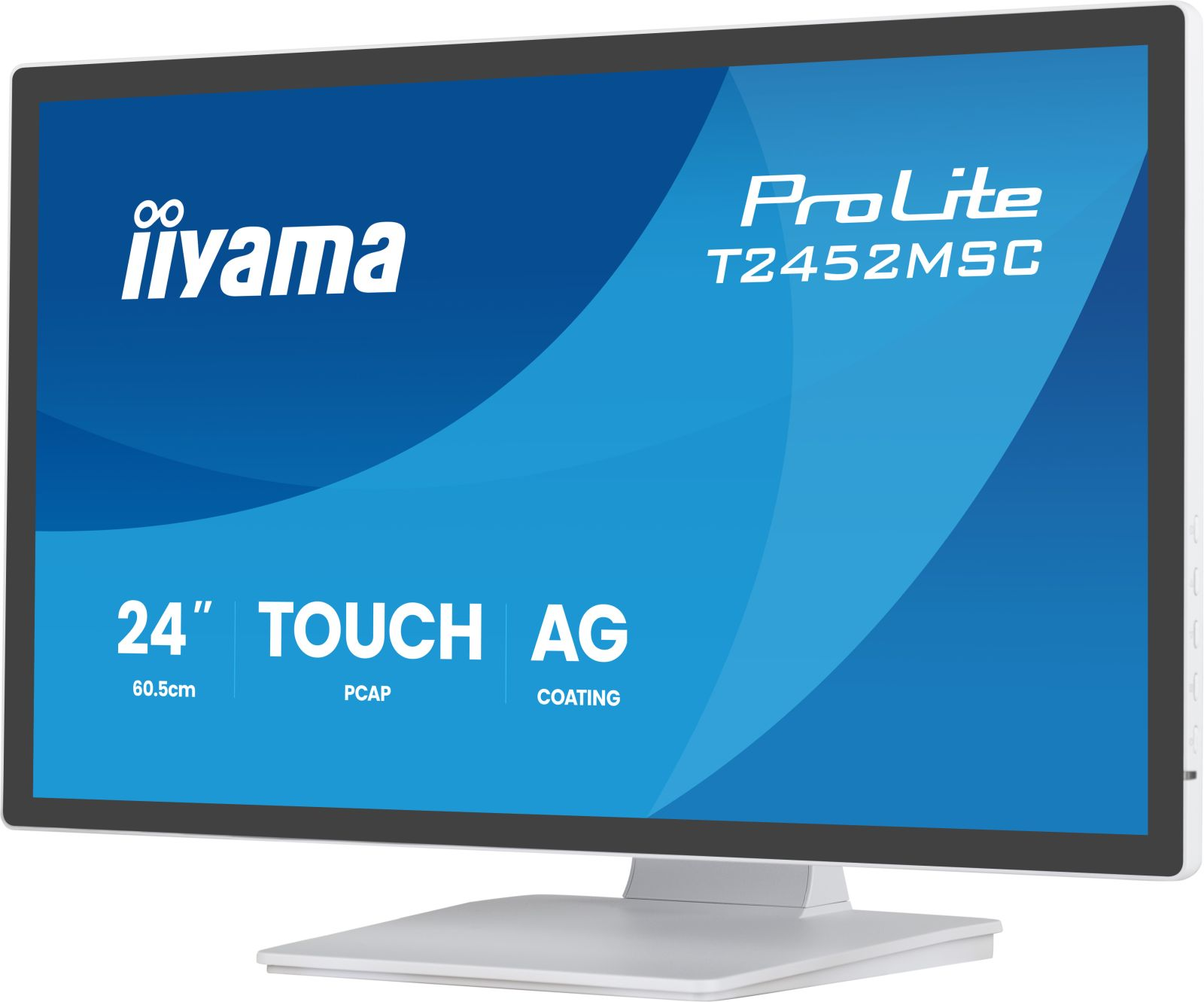 Ein 24-Zoll-Touchscreen-Monitor von iiyama mit ProLite T2452MSC.