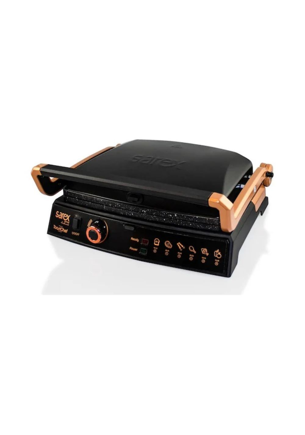 SAREX SR 3410 Toastchef Tost Makinesi Siyah