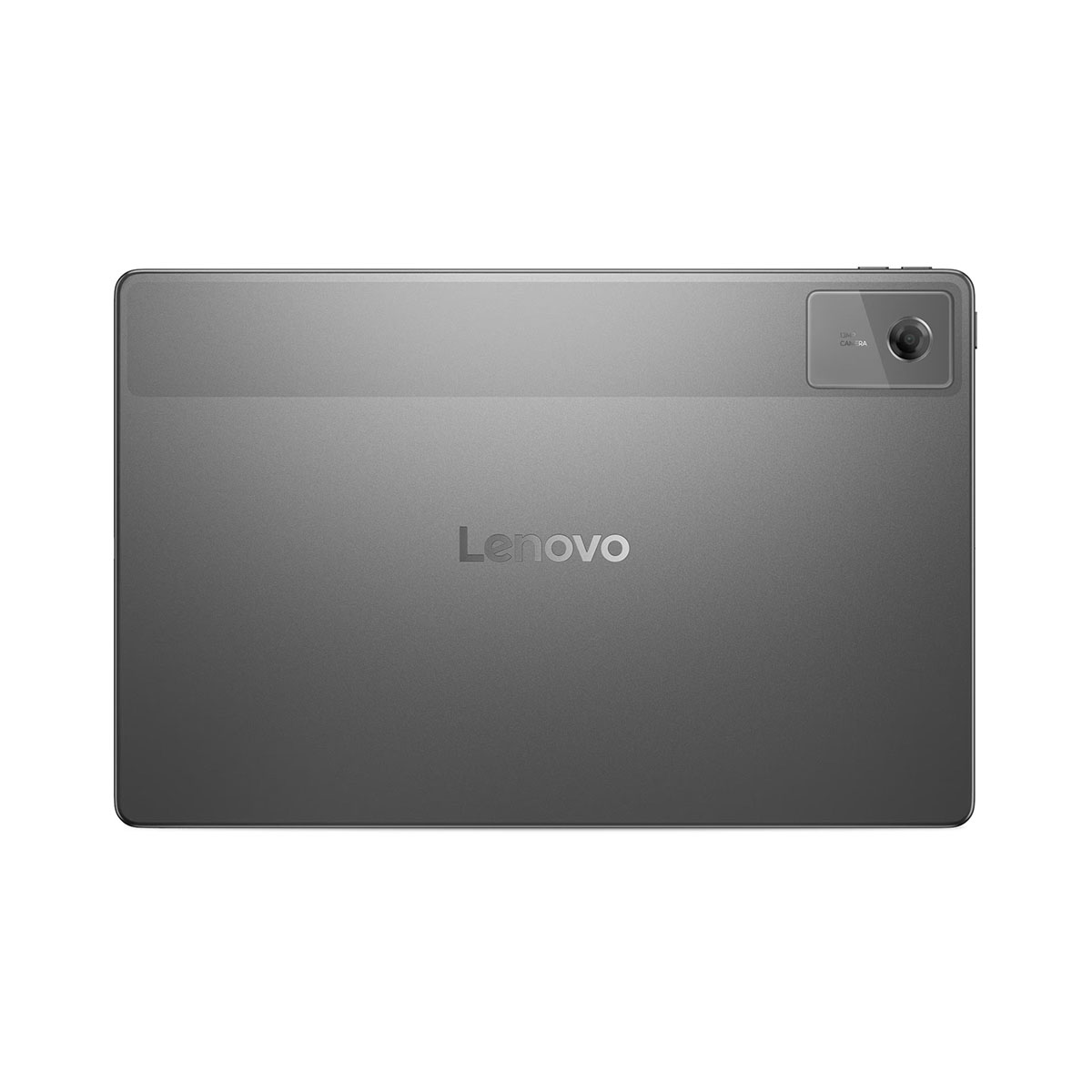 Gri Lenovo tablet arkadan, kamerayla.
