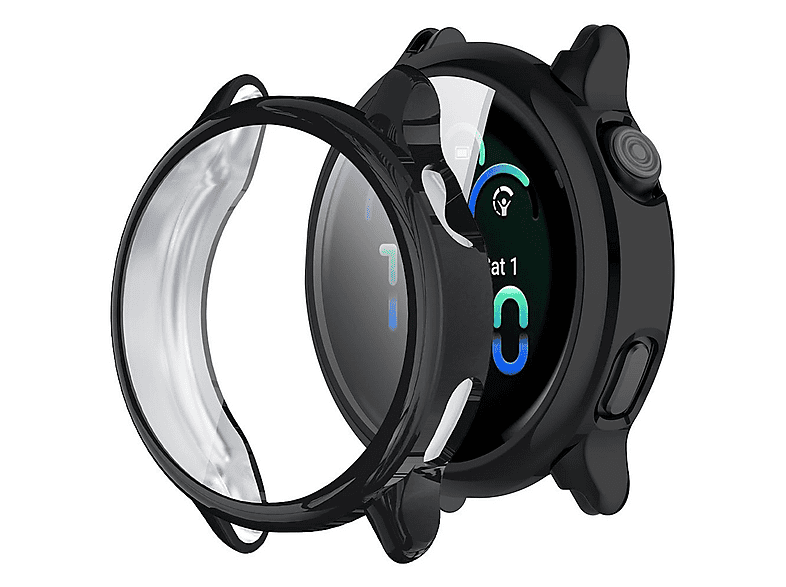WIGENTO TPU Electroplated Hülle Watch Schutz Hülle (für Garmin Vivoactive 6)