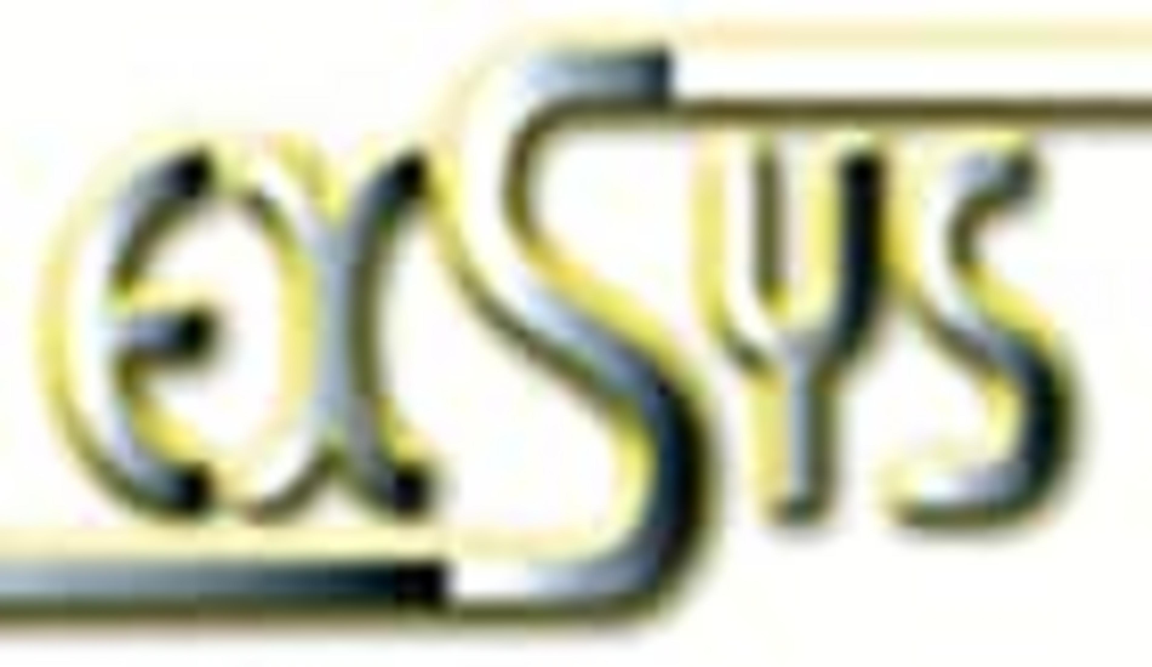 Das Logo zeigt die Buchstaben EXSYS in einem metallischen, silber-gelben Stil.