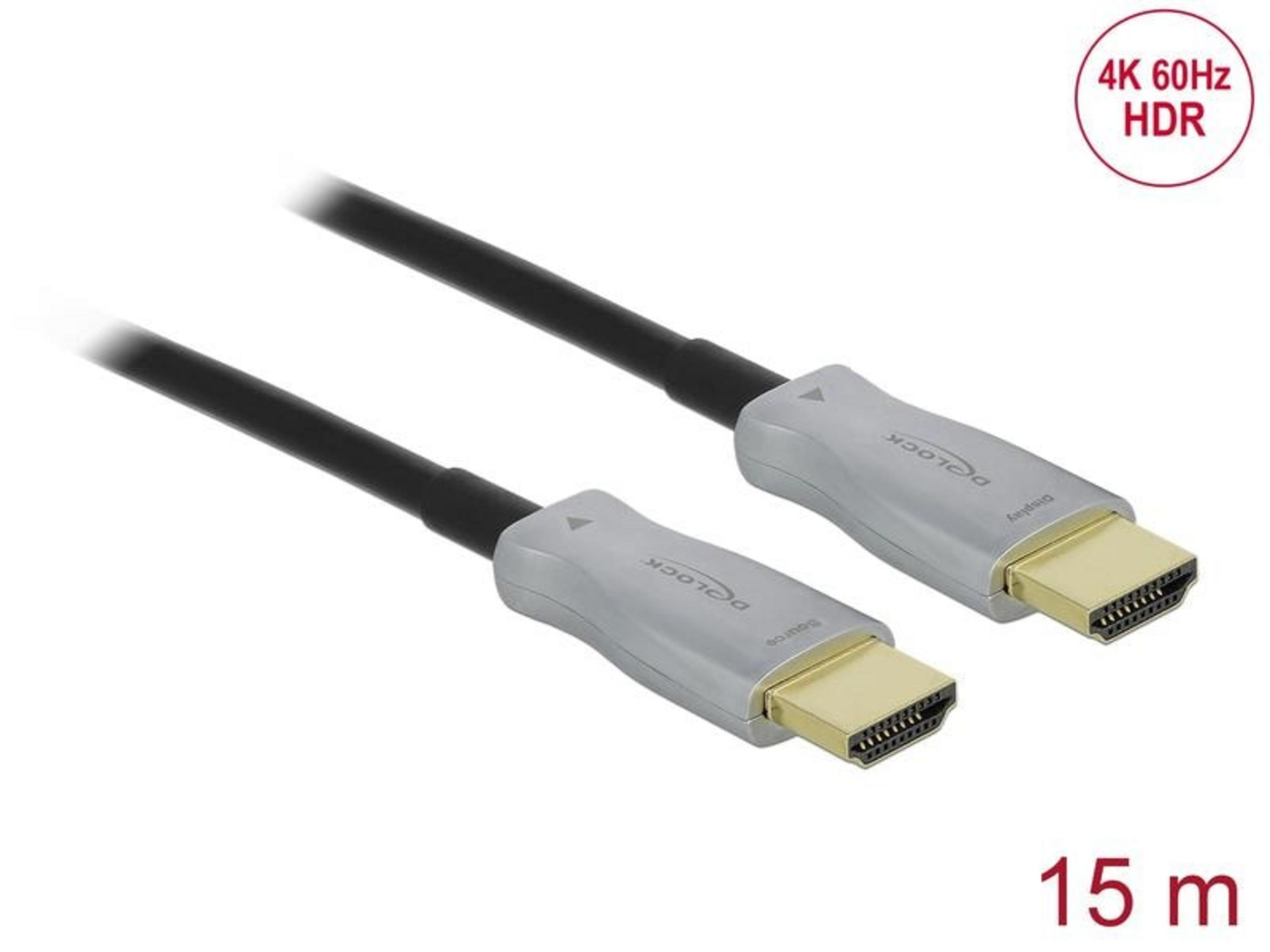 Ein 15 m langes HDMI-Kabel mit 4K 60Hz HDR-Unterstützung.