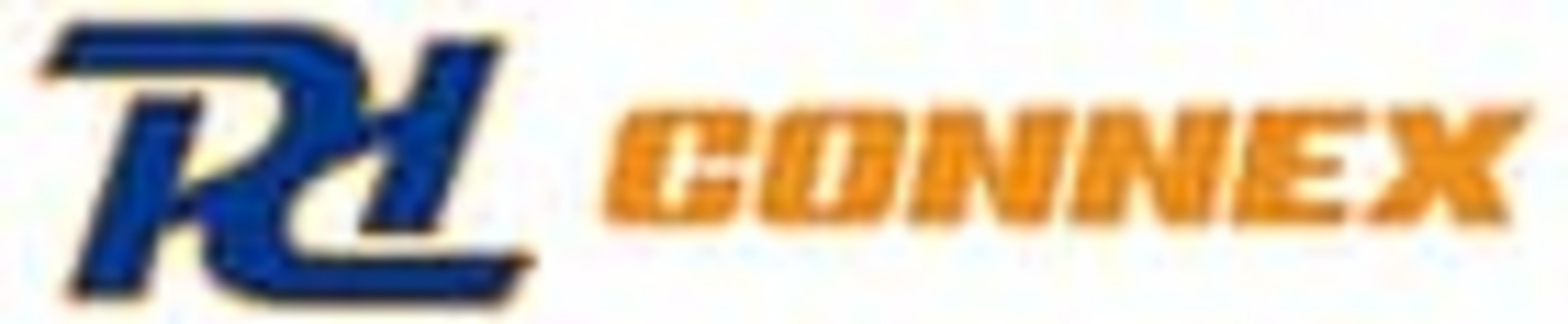 Logo azul con 'R!' y la palabra 'CONNEX' en naranja.