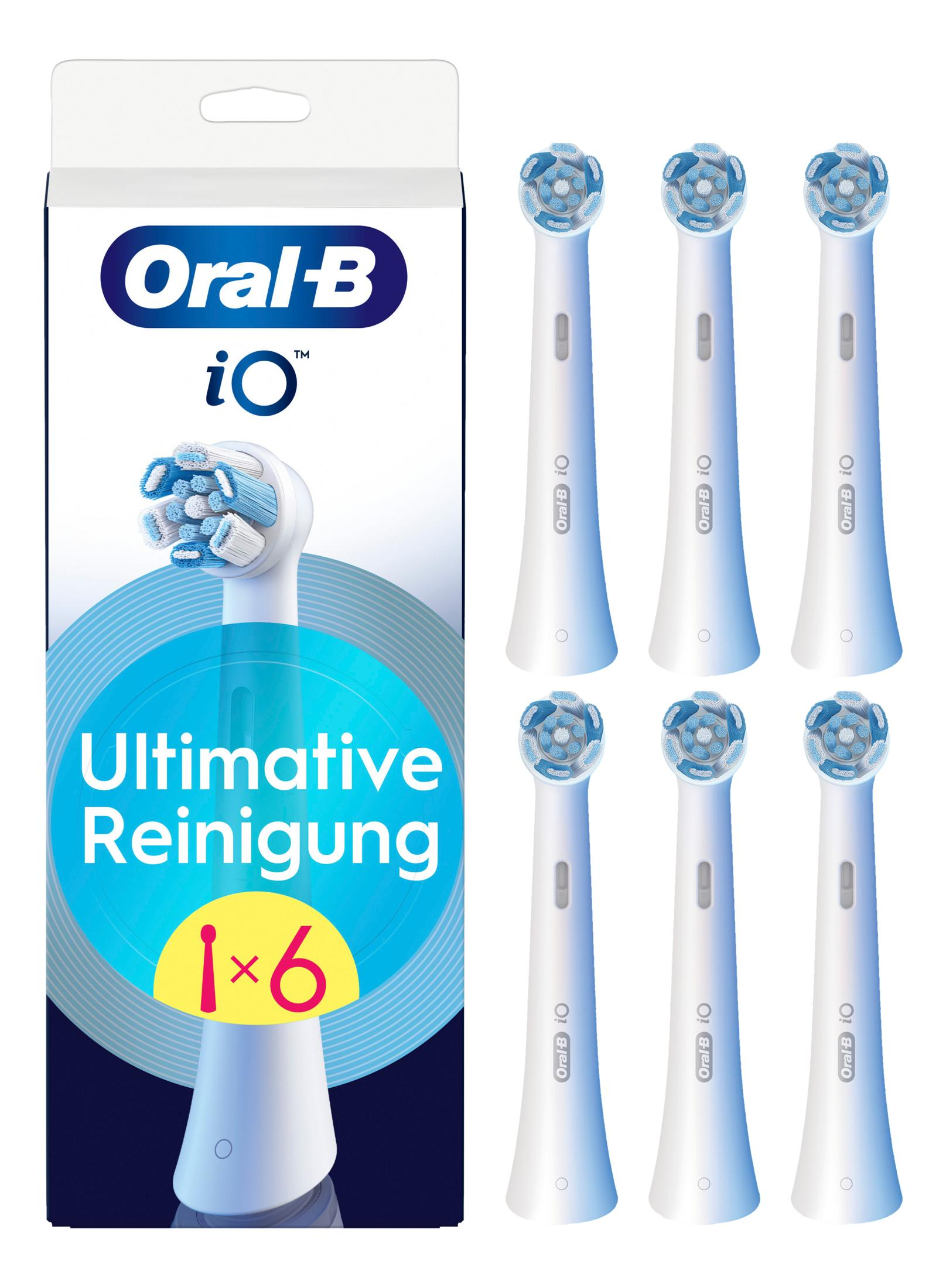 Testine spazzolino Oral-B iO: Pulizia definitiva, confezione 1x6.