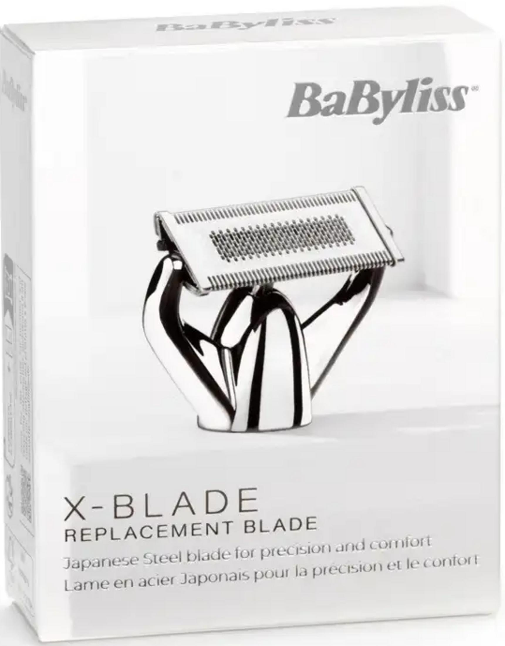 Ostrze zamienne BaByliss X-BLADE ze stali japońskiej.