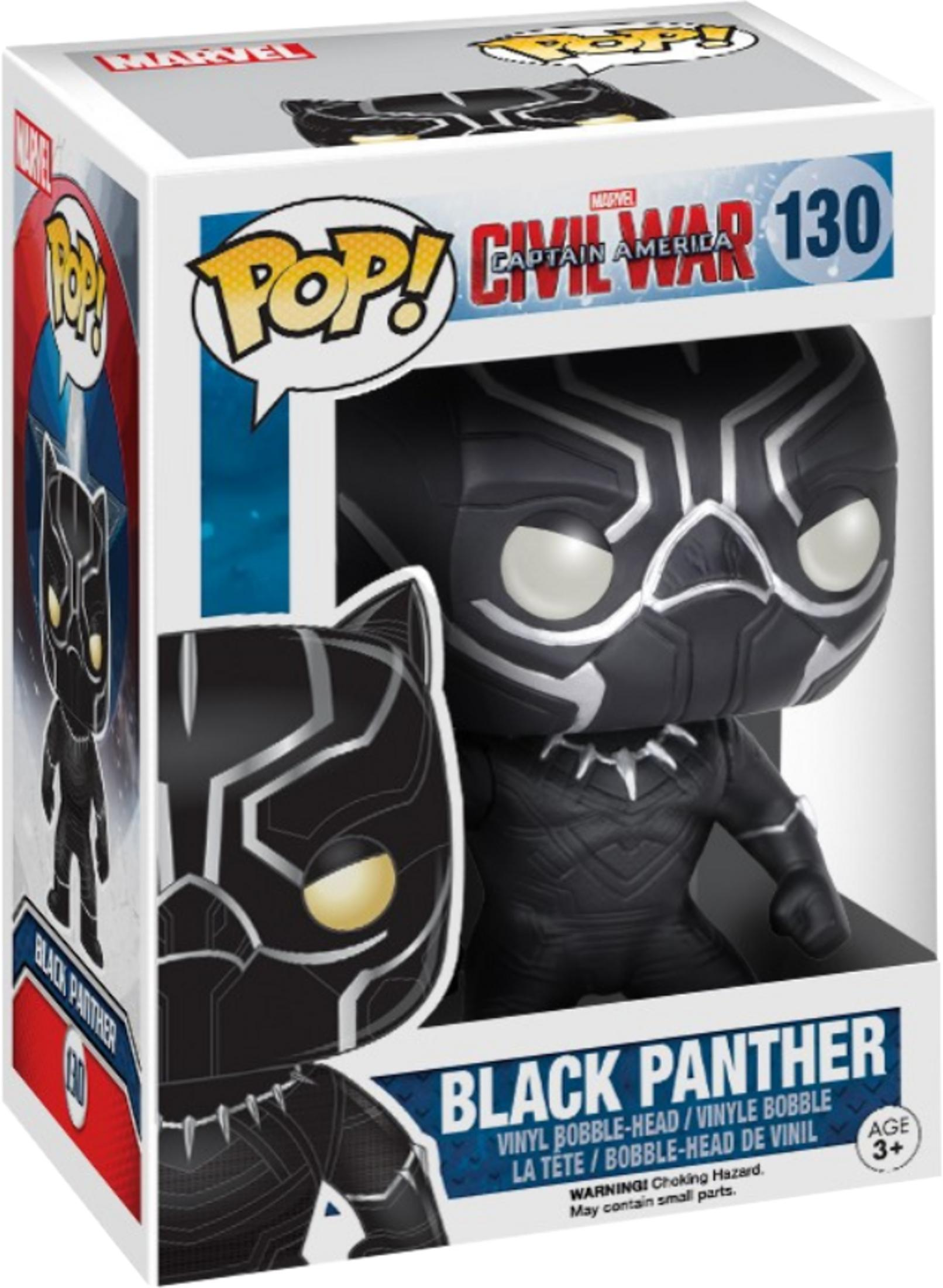 Winyl Funko Pop! Black Panther z Civil War, nr 130.