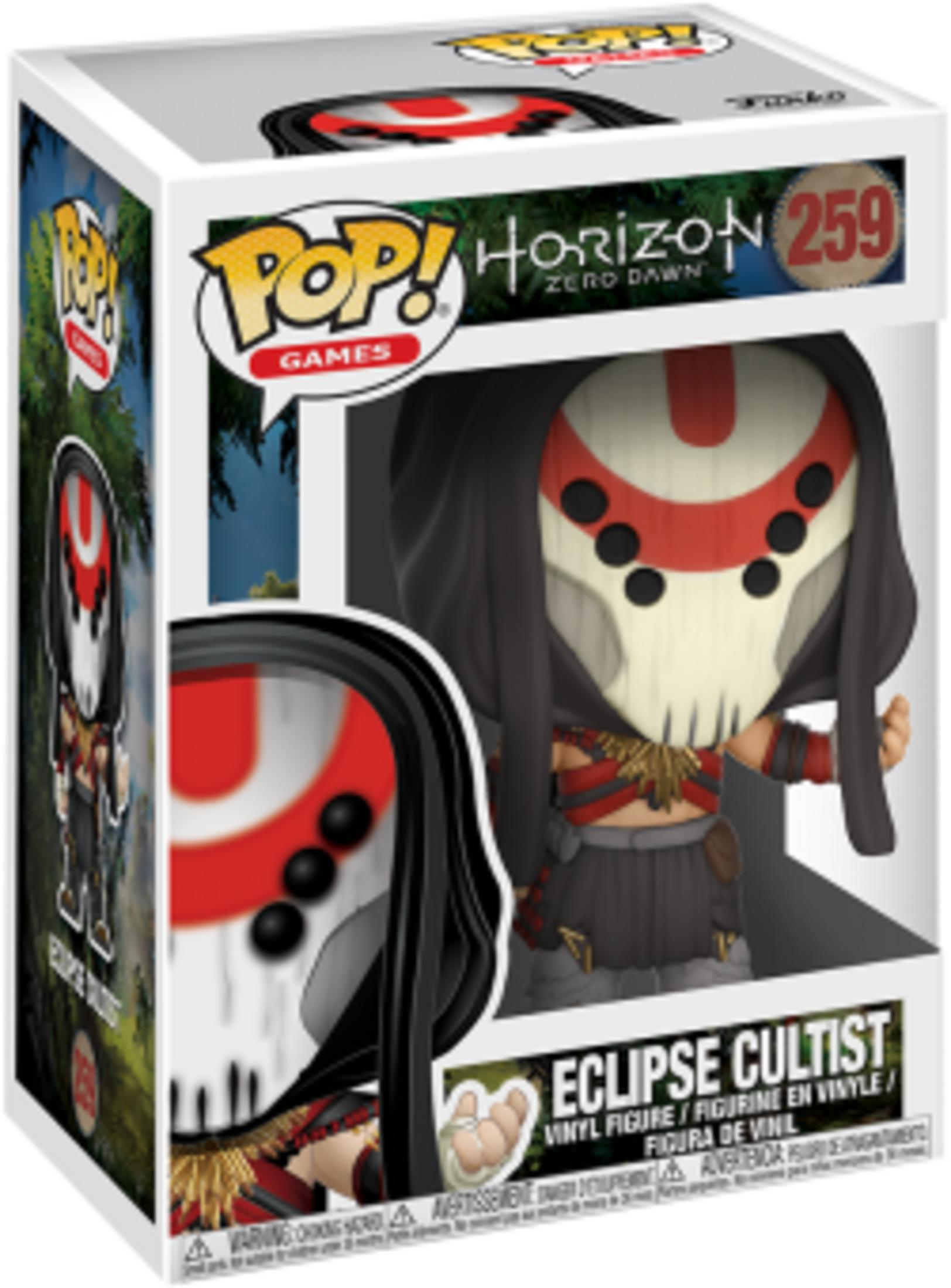 Funko Pop! Figur von Eclipse Cultist aus Horizon Zero Dawn in OVP.