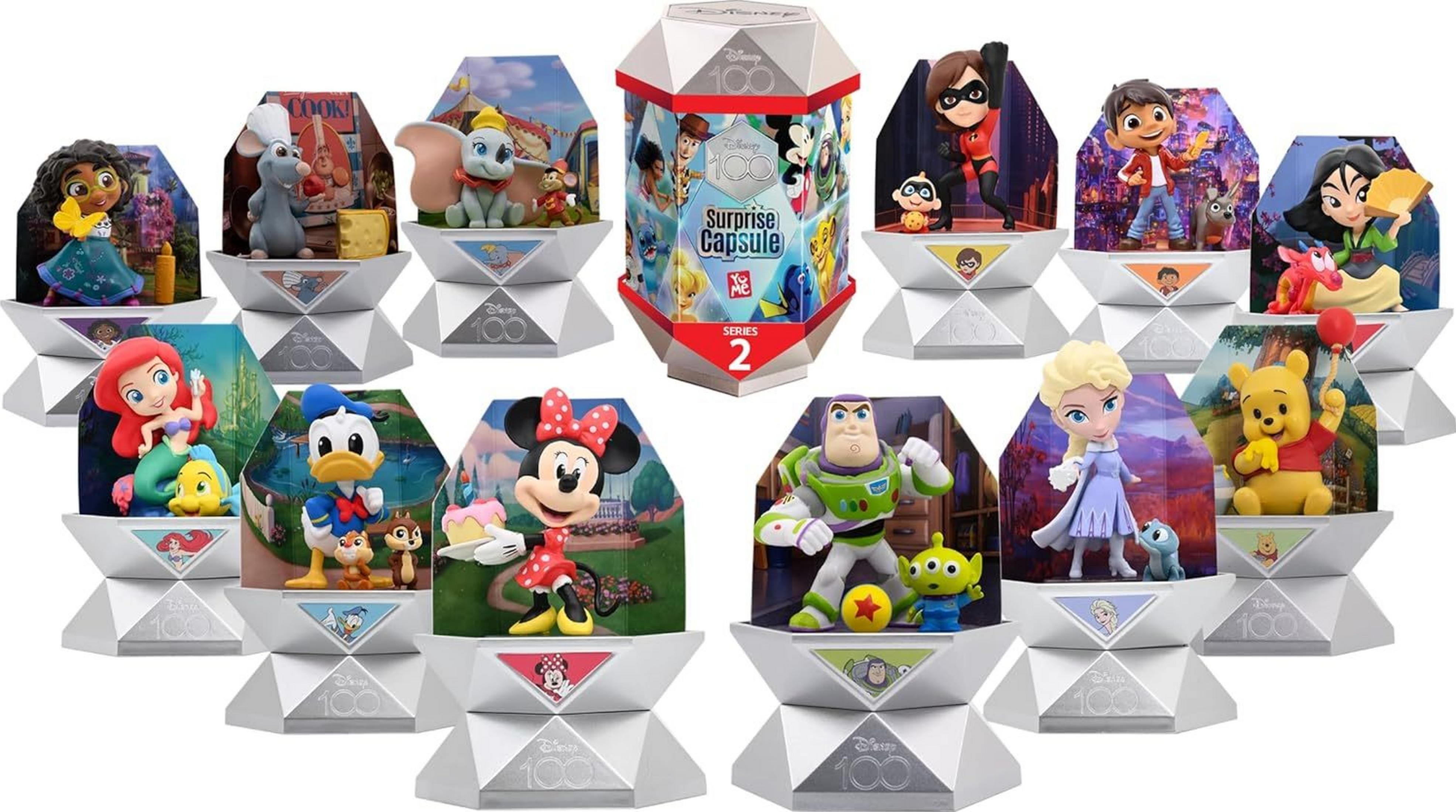 Disney 100 Figuren: Ariel, Donald, Minnie, Buzz, Elsa, Winnie Pooh, etc.