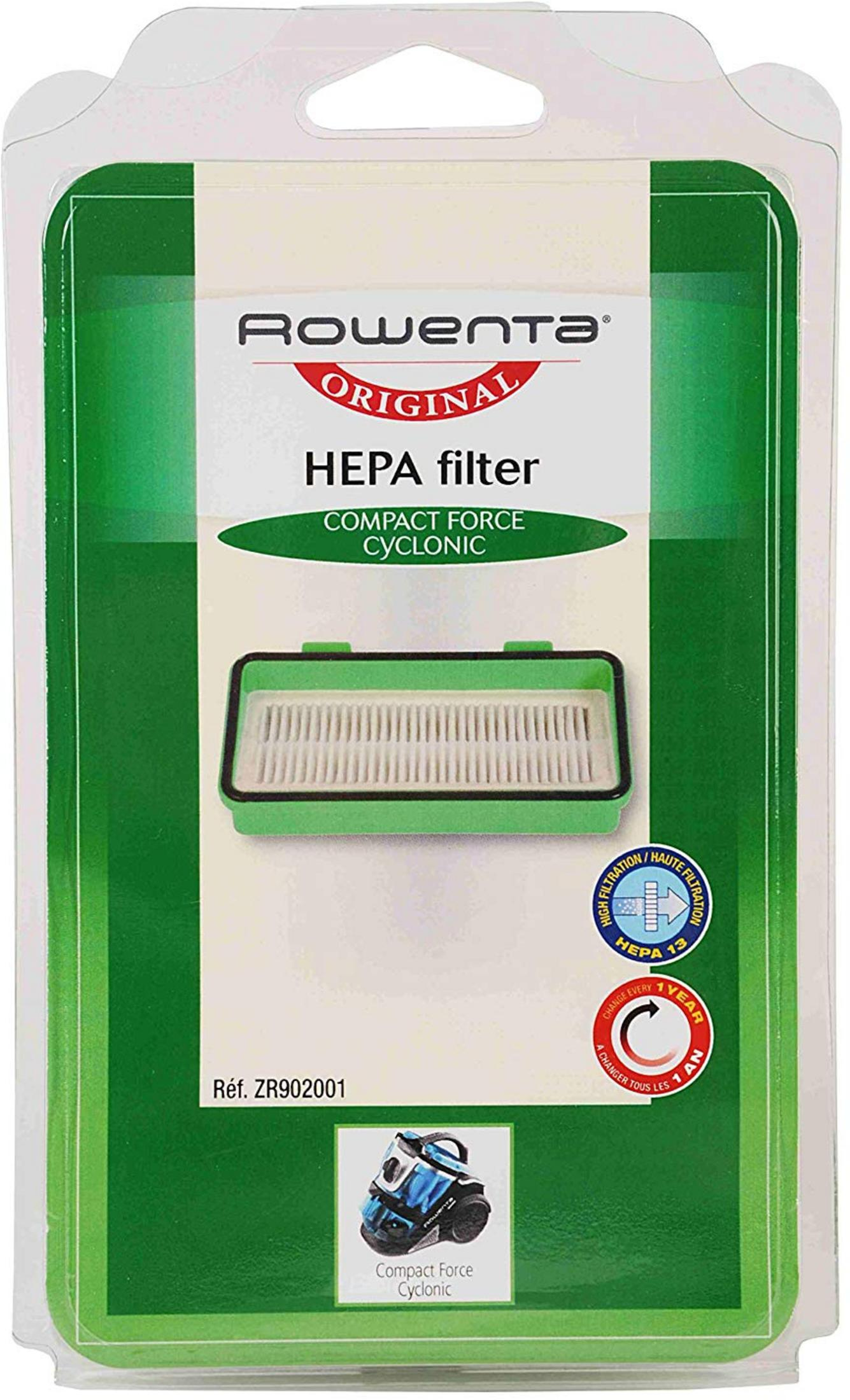 Rowenta HEPA-Filter für Compact Force Cyclonic, Ref. ZR902001.