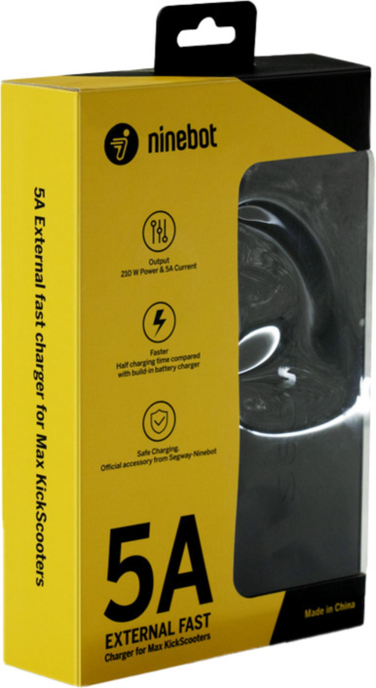 Ninebot 5A externer Schnellladegerät-Verpackung für Max KickScooter.