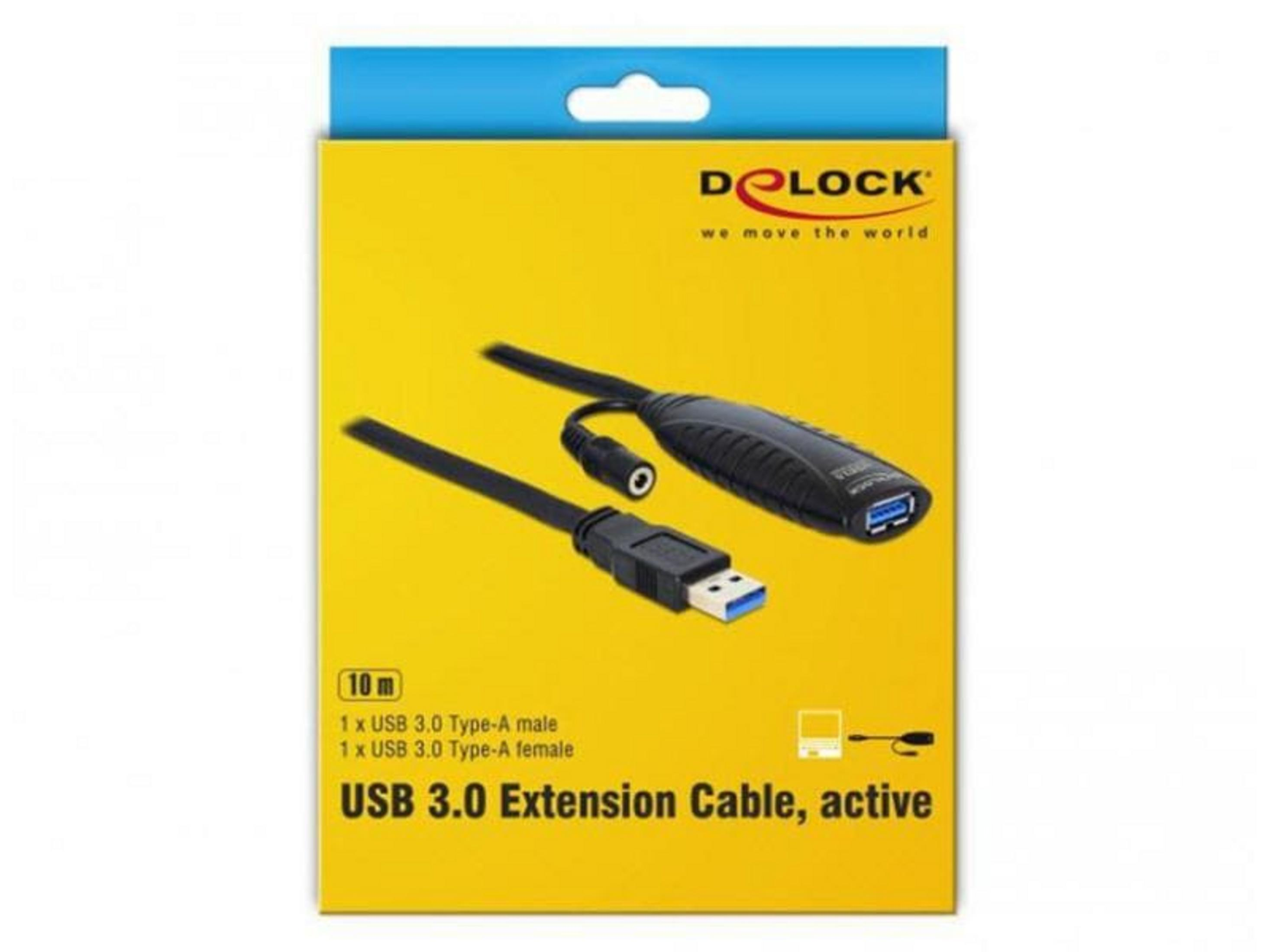 Opakowanie aktywnego kabla przedłużającego USB 3.0 10m.